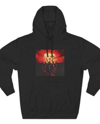 You Me at Six Truth Decay Three-Panel Fleece Hoodie
