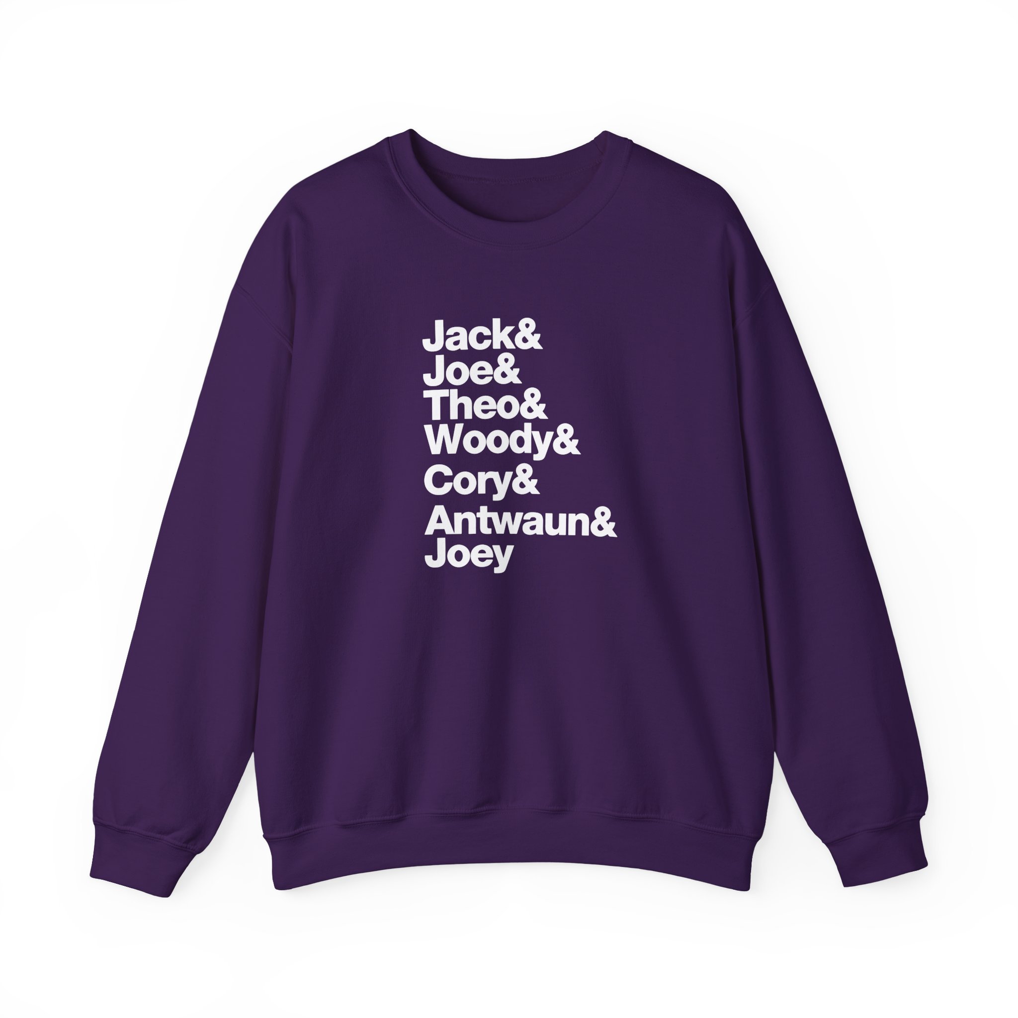 Vulfpeck Names Unisex Heavy Blendâ„¢ Crewneck Sweatshirt