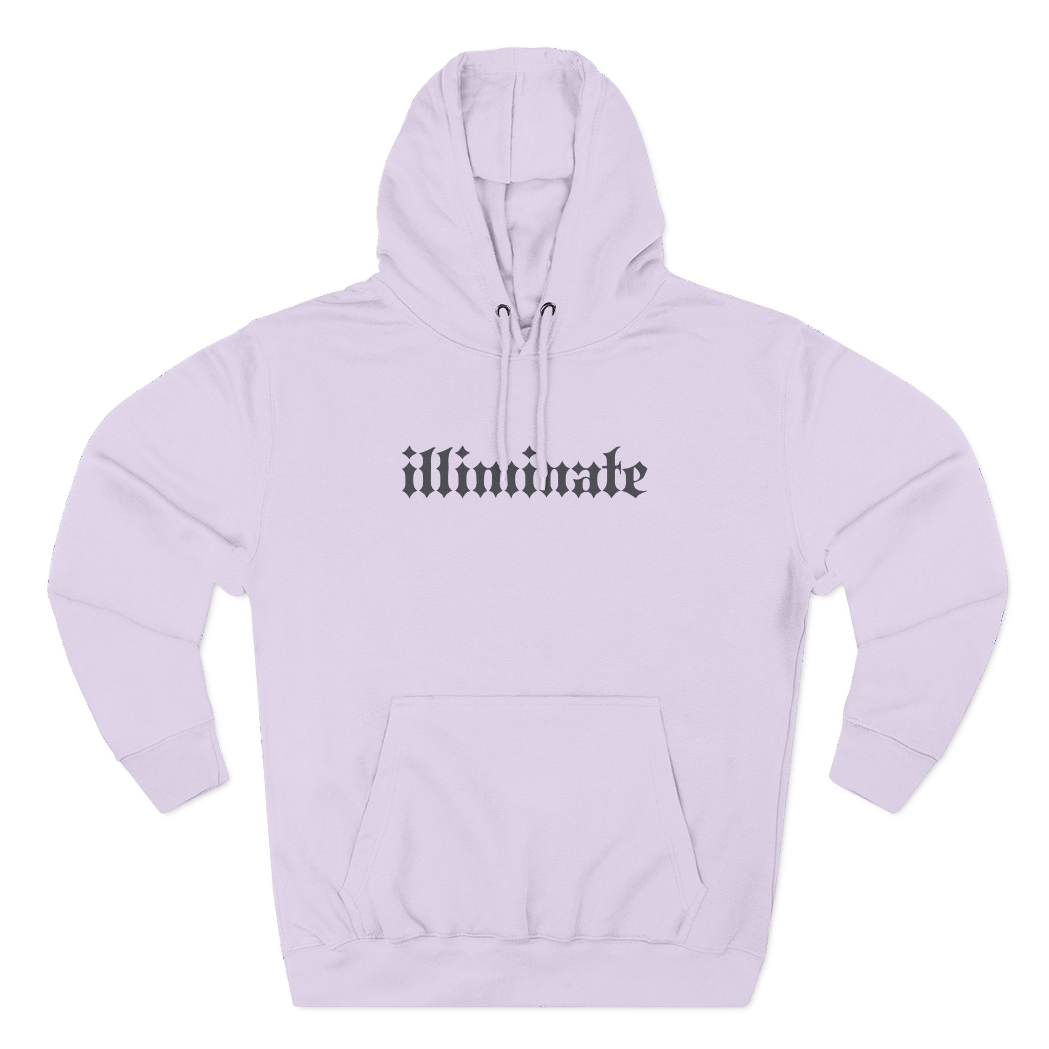 Illiminate Three-Panel Fleece Hoodie