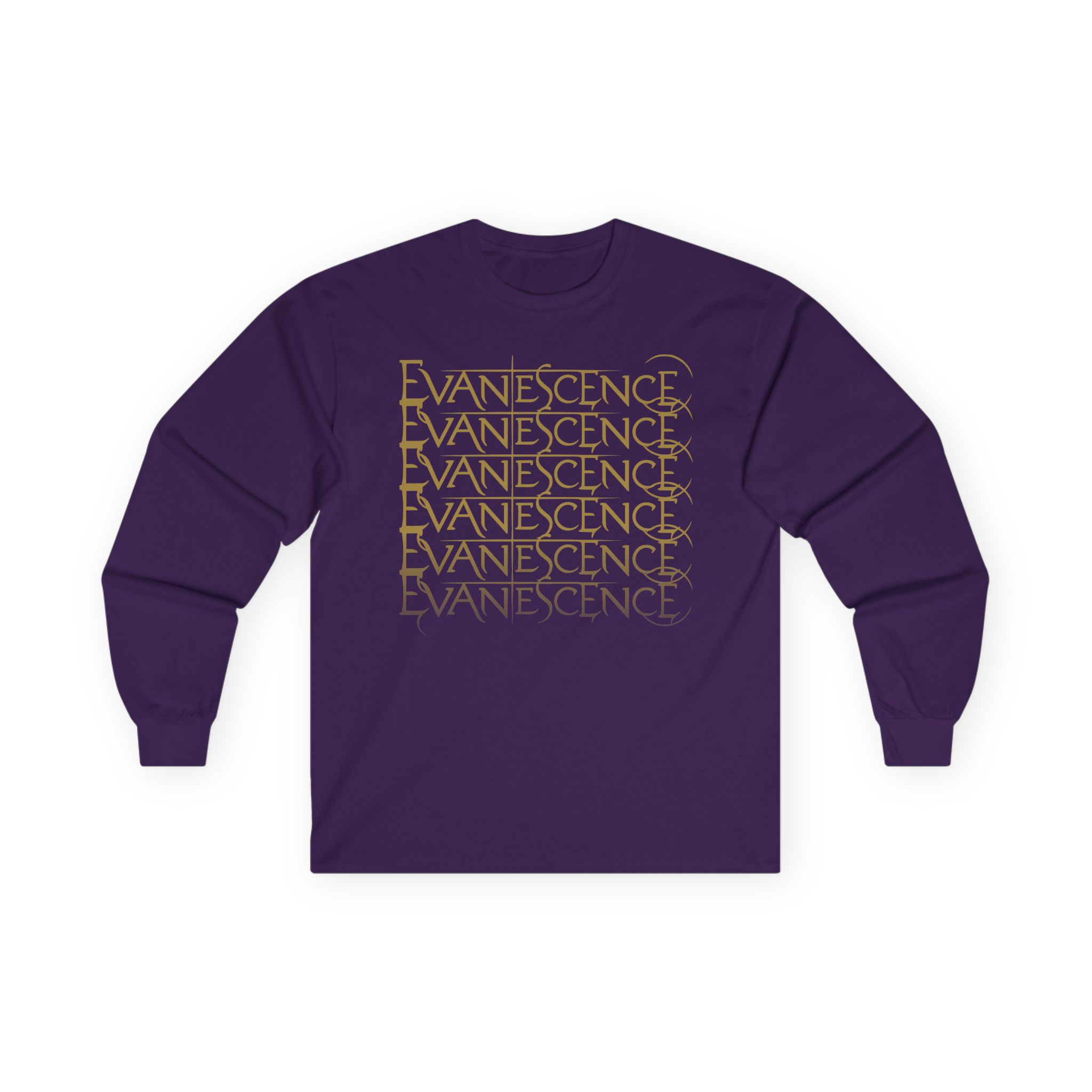 Evanescence Repeat Logo Unisex Ultra Cotton Long Sleeve Tee