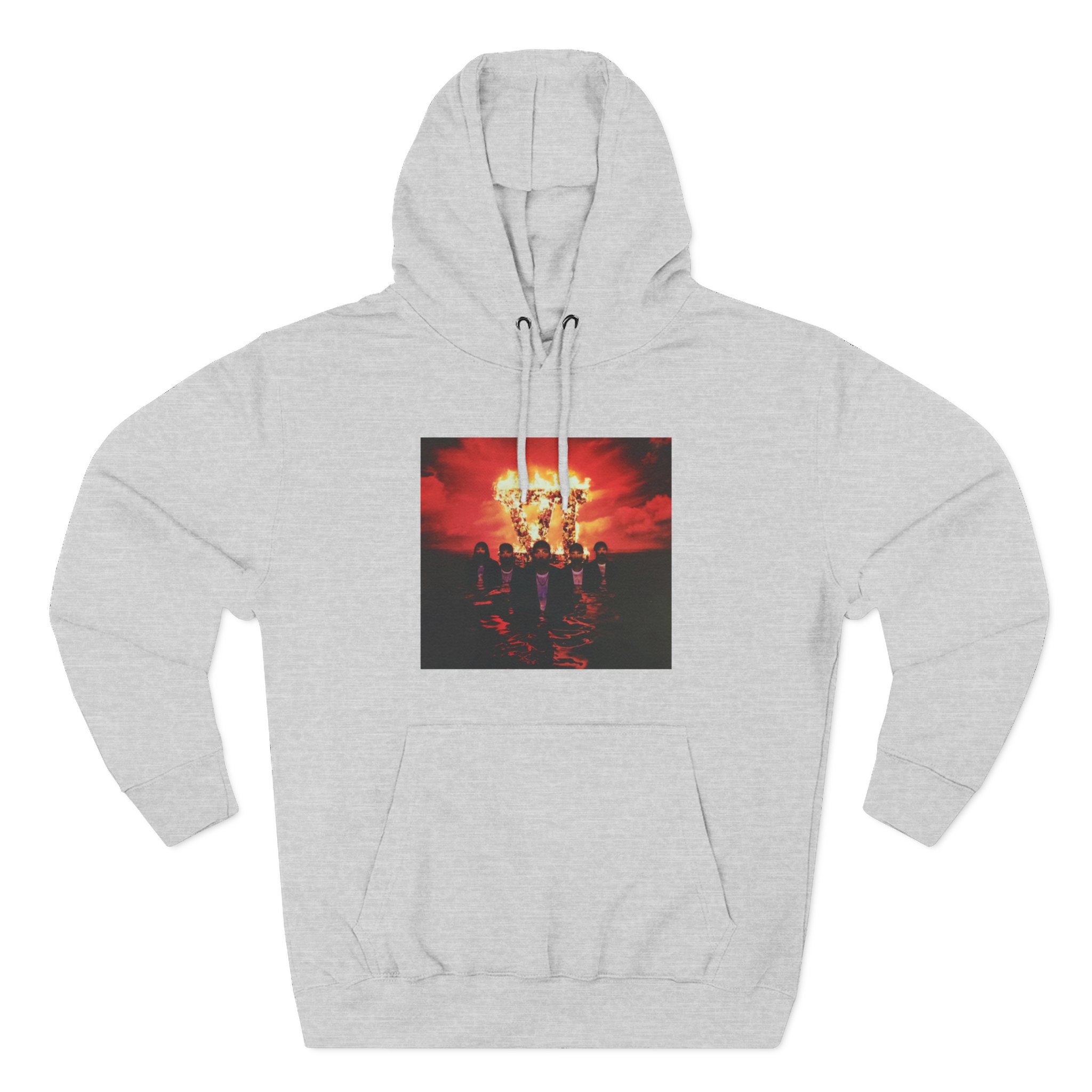 You Me at Six Truth Decay Three-Panel Fleece Hoodie