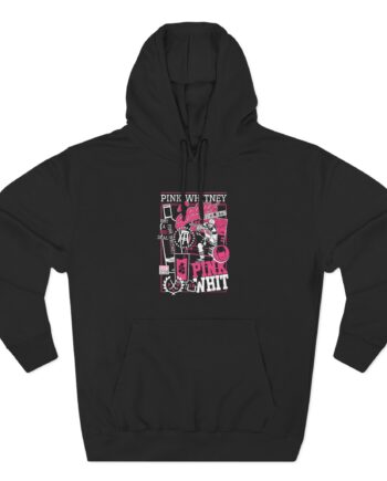 Spittin Chiclets Pink Whitney Three-Panel Fleece Hoodie