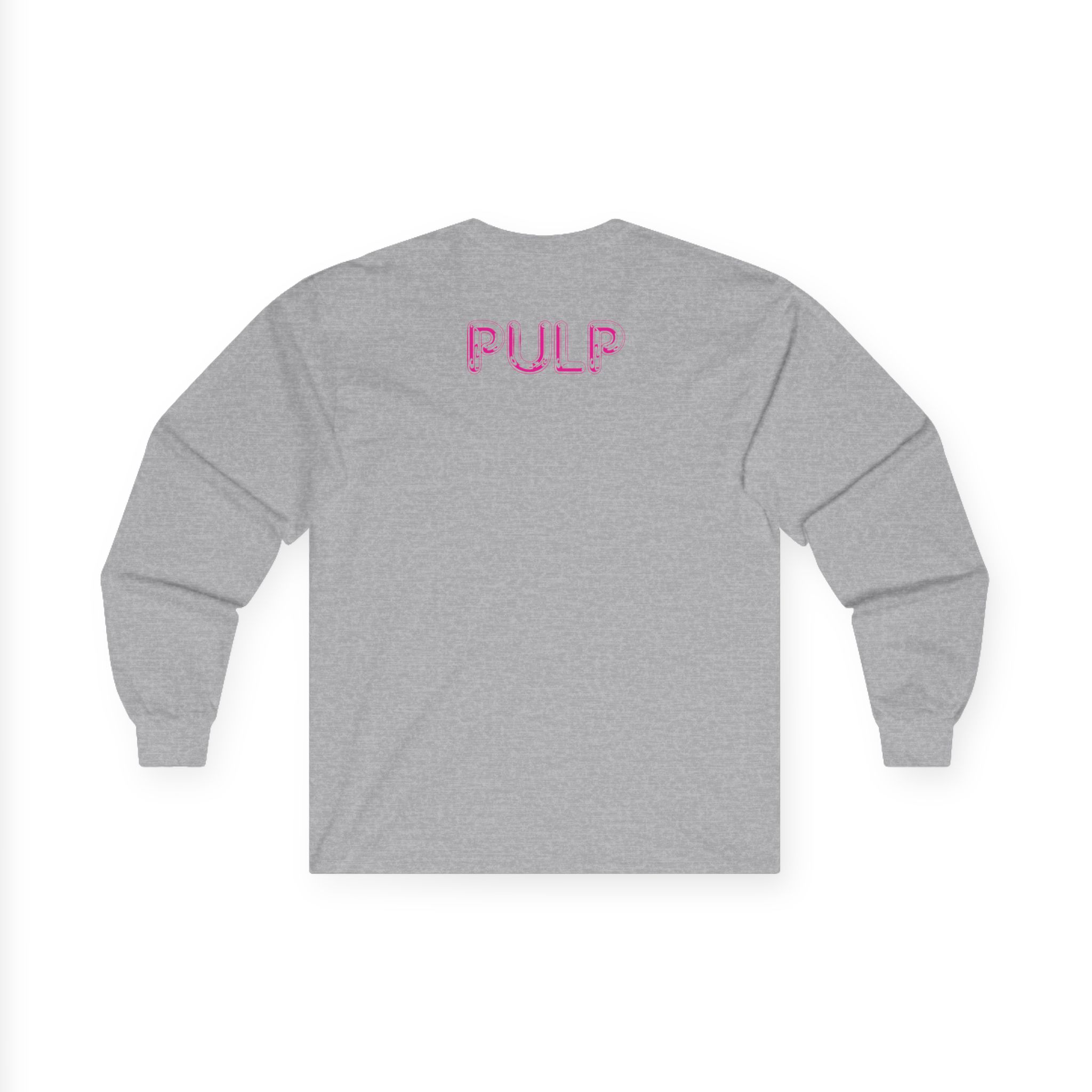 Pulp Let’s All Meet Up Ecru Unisex Ultra Cotton Long Sleeve Tee