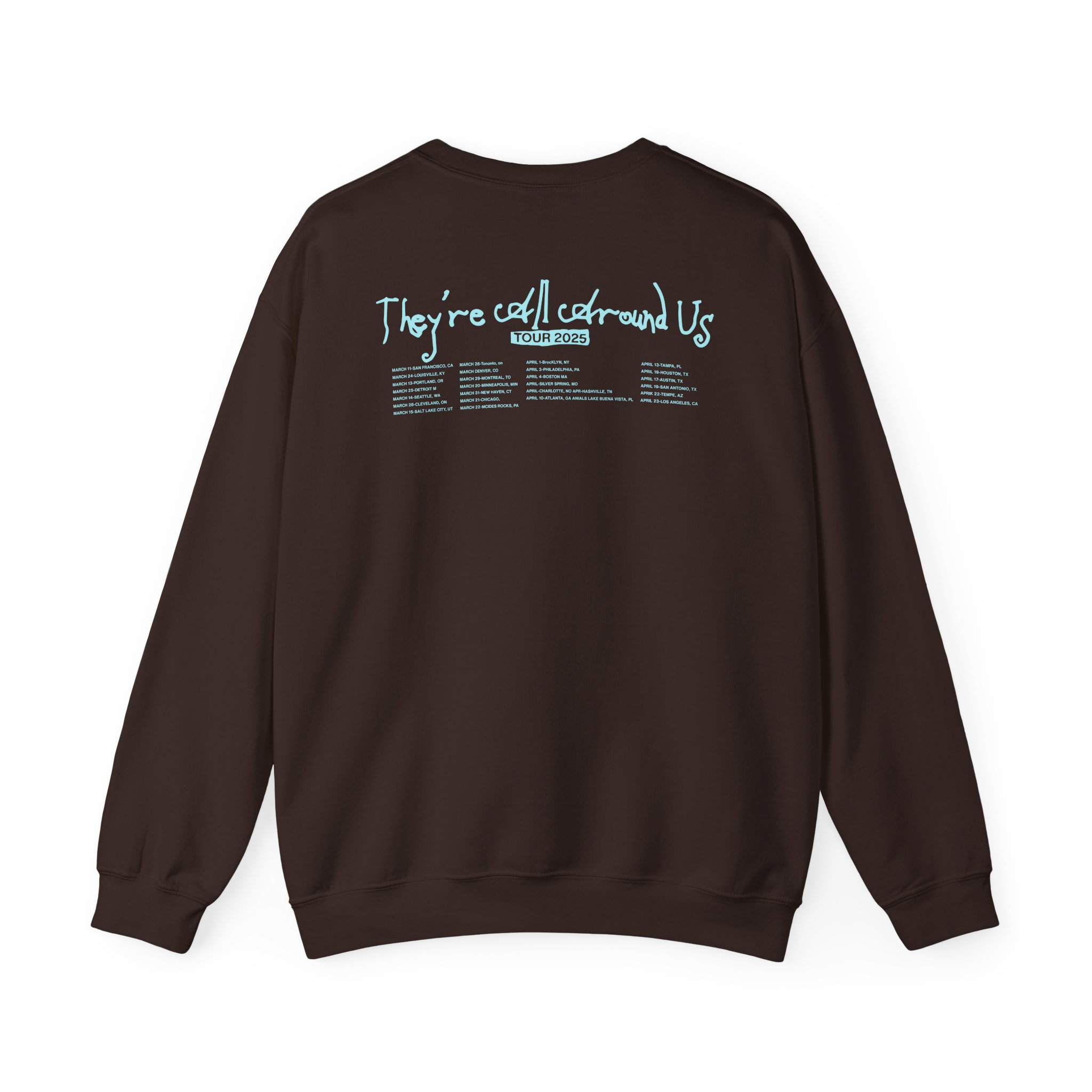 Poppy They Are All Around Us Tour Unisex Heavy Blendâ„¢ Crewneck Sweatshirt