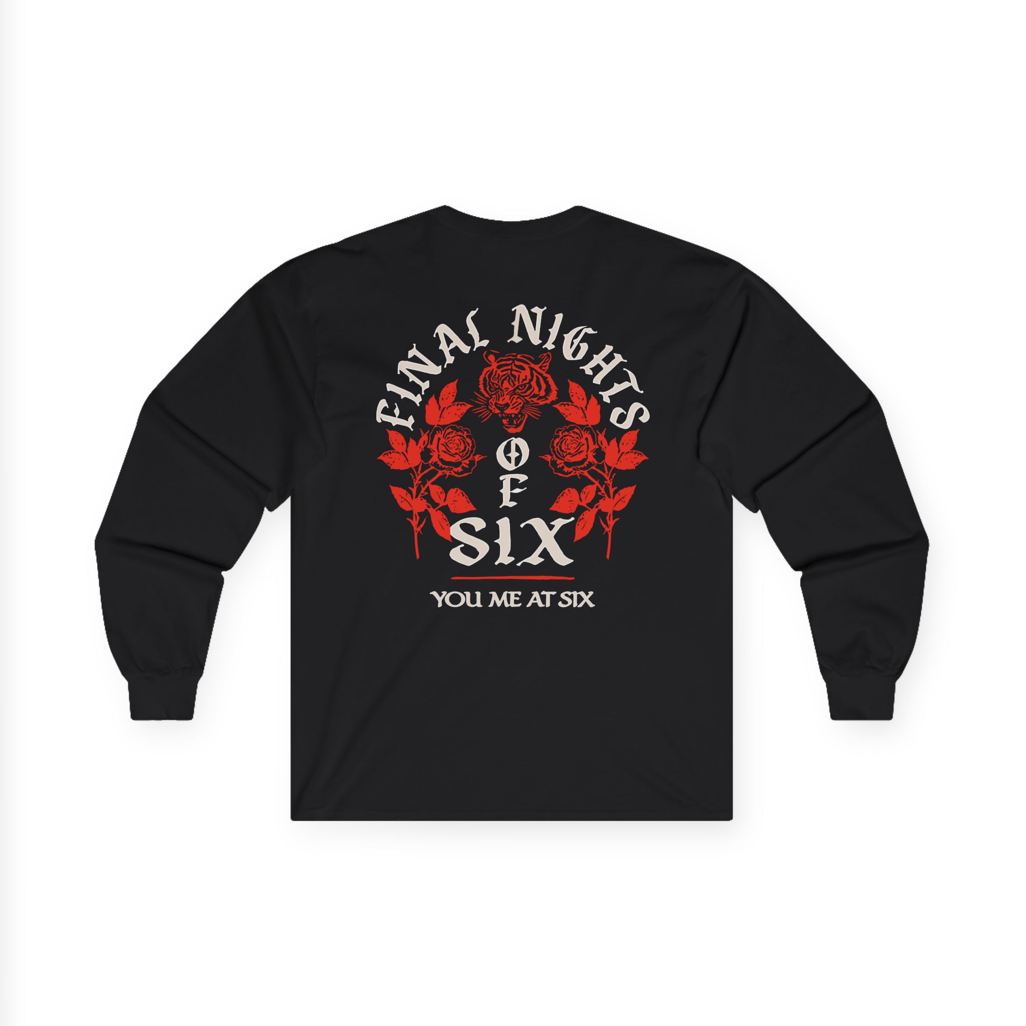 You Me at Six Final Nights of Six Tour Unisex Ultra Cotton Long Sleeve Tee