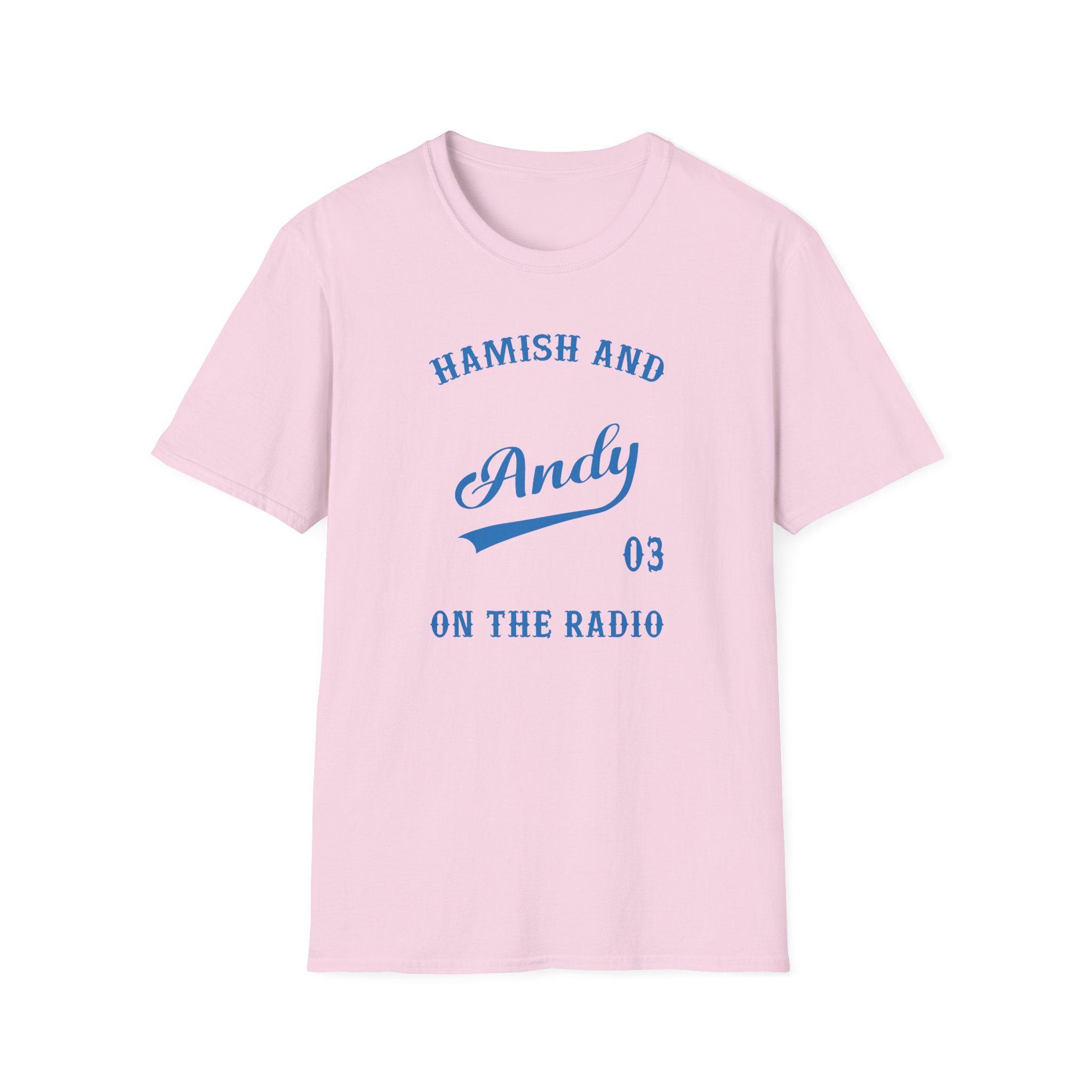 Hamish and Andy Unisex Softstyle T-Shirt