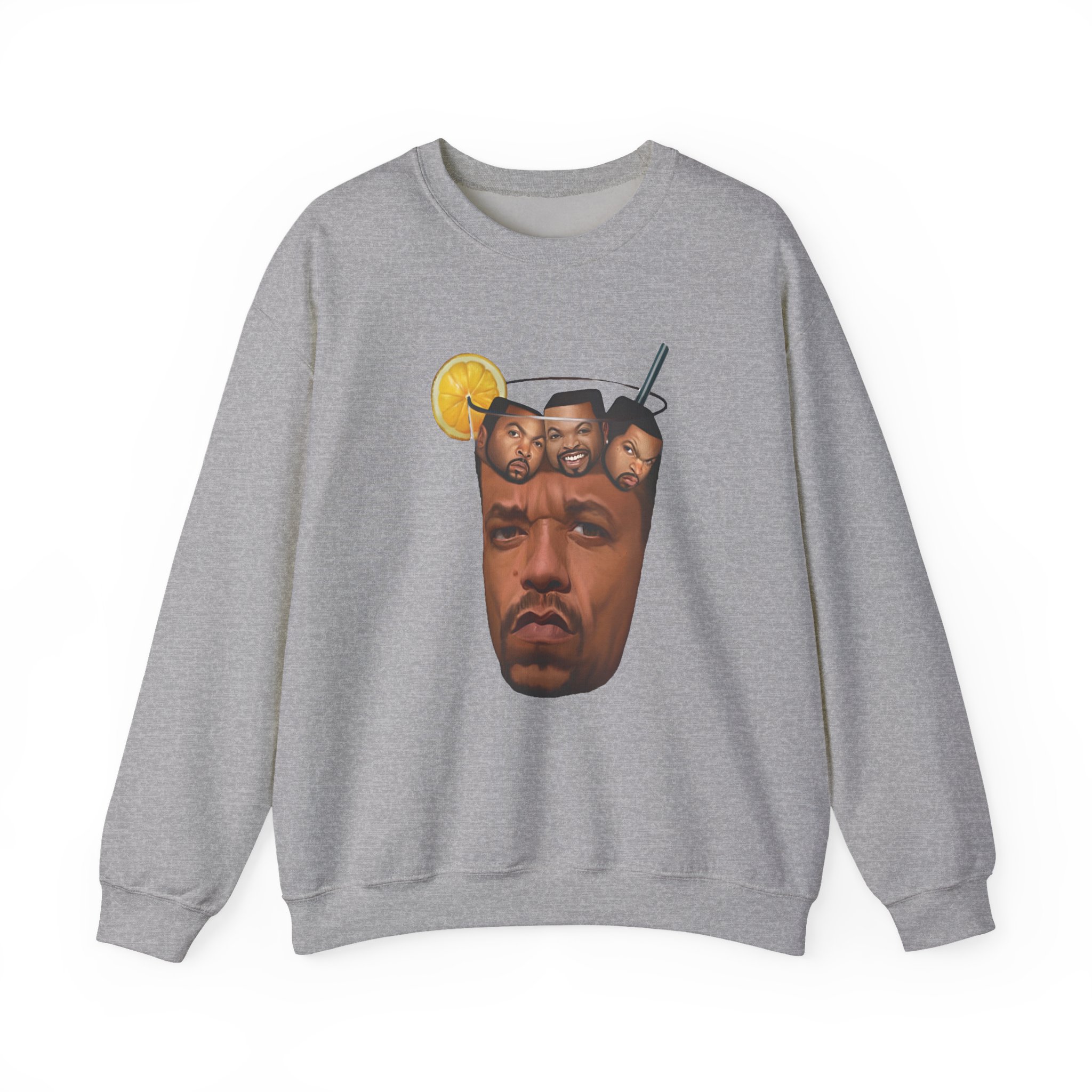Ice-t Ice Cube Unisex Heavy Blendâ„¢ Crewneck Sweatshirt