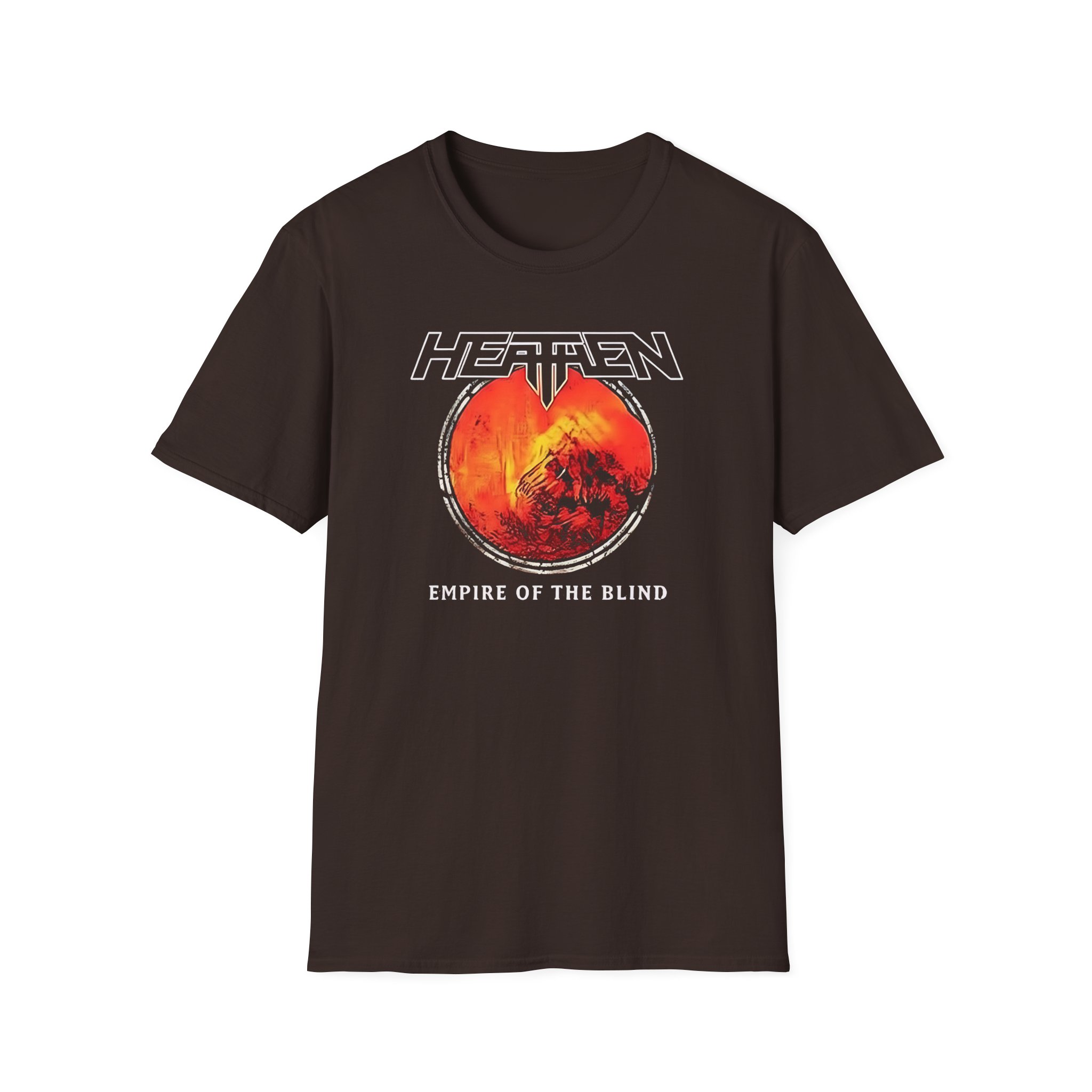 Heathen Empire of the Blind USA Tour 2022 Unisex Softstyle T-Shirt