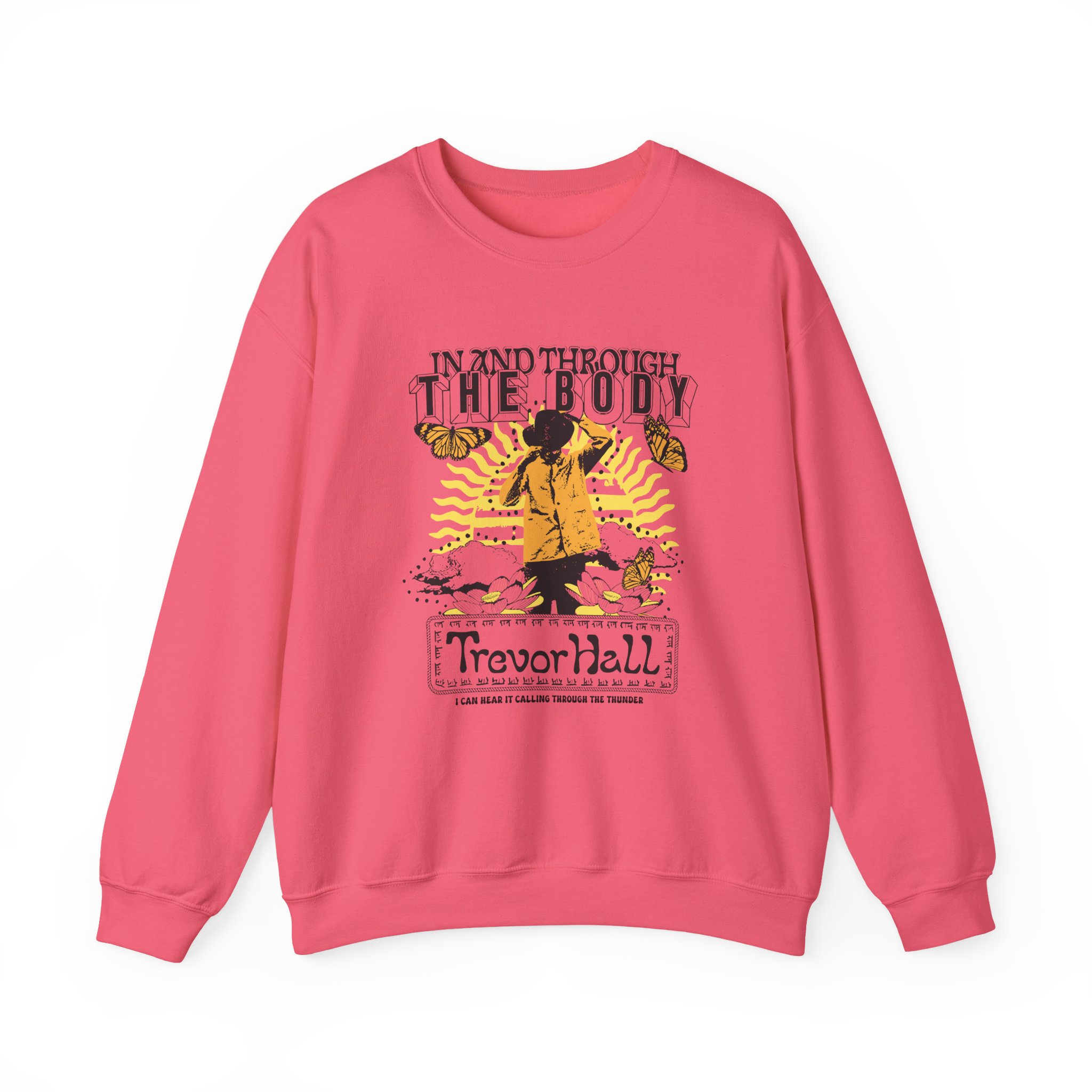 Trevor Hall in and Through the Body Unisex Heavy Blendâ„¢ Crewneck Sweatshirt