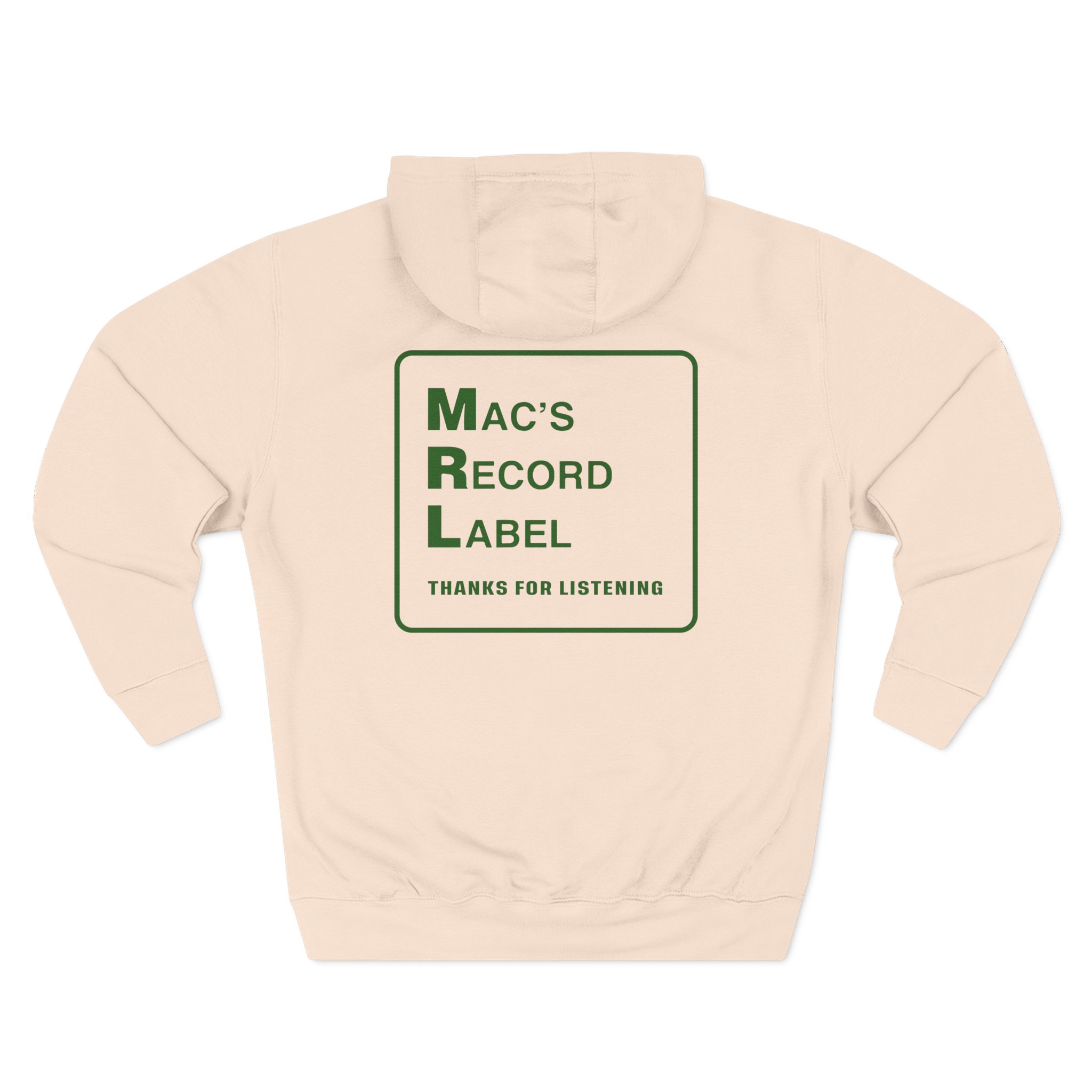 Mac Demarco Tex Crick Easy Keeper Ivory Mule Three-Panel Fleece Hoodie
