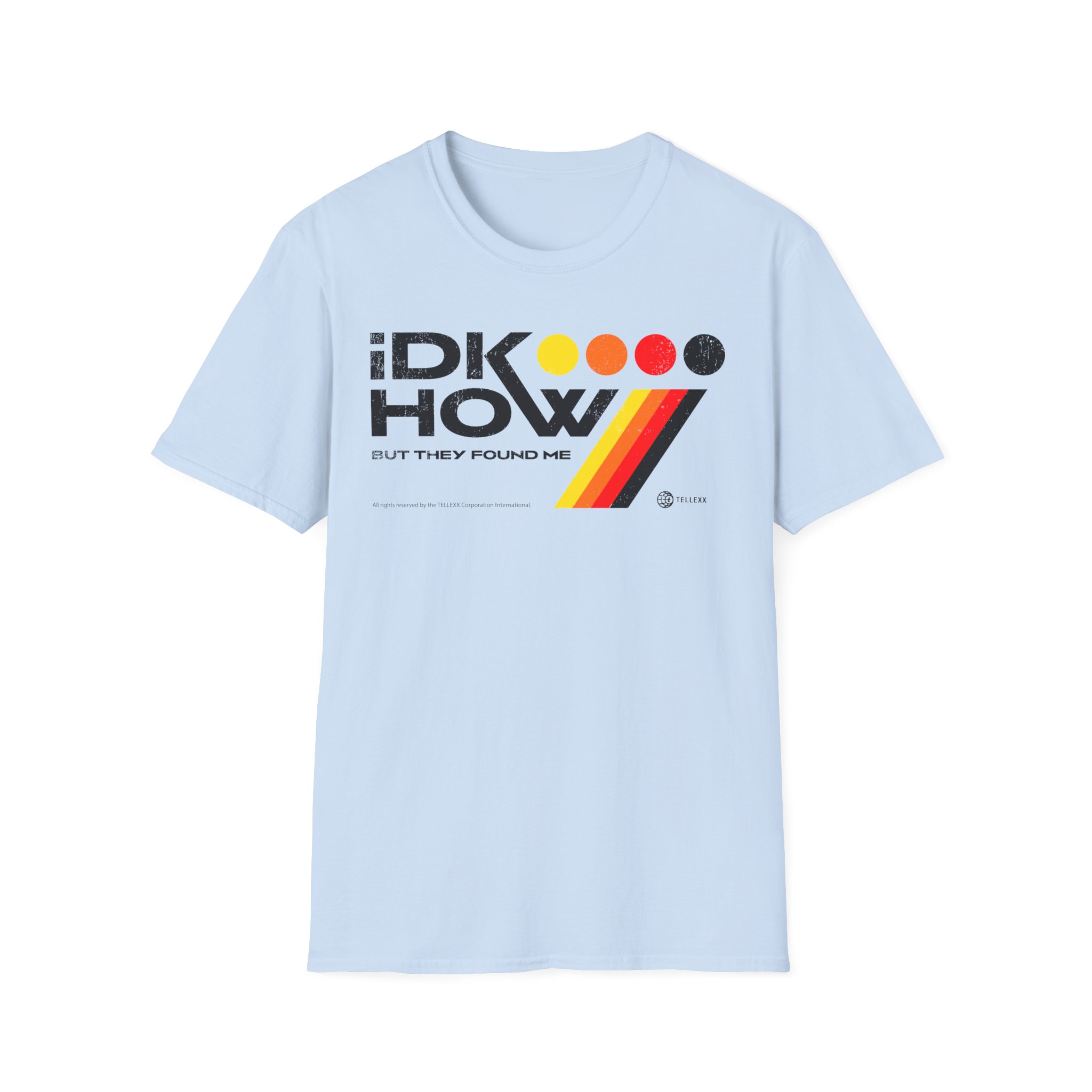 iDKHOW Colored Dots Unisex Softstyle T-Shirt