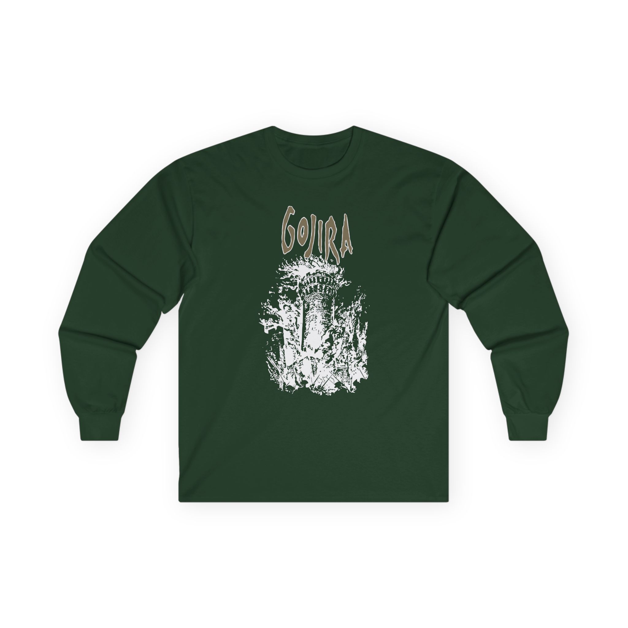 Gojira Castle Burning Unisex Ultra Cotton Long Sleeve Tee