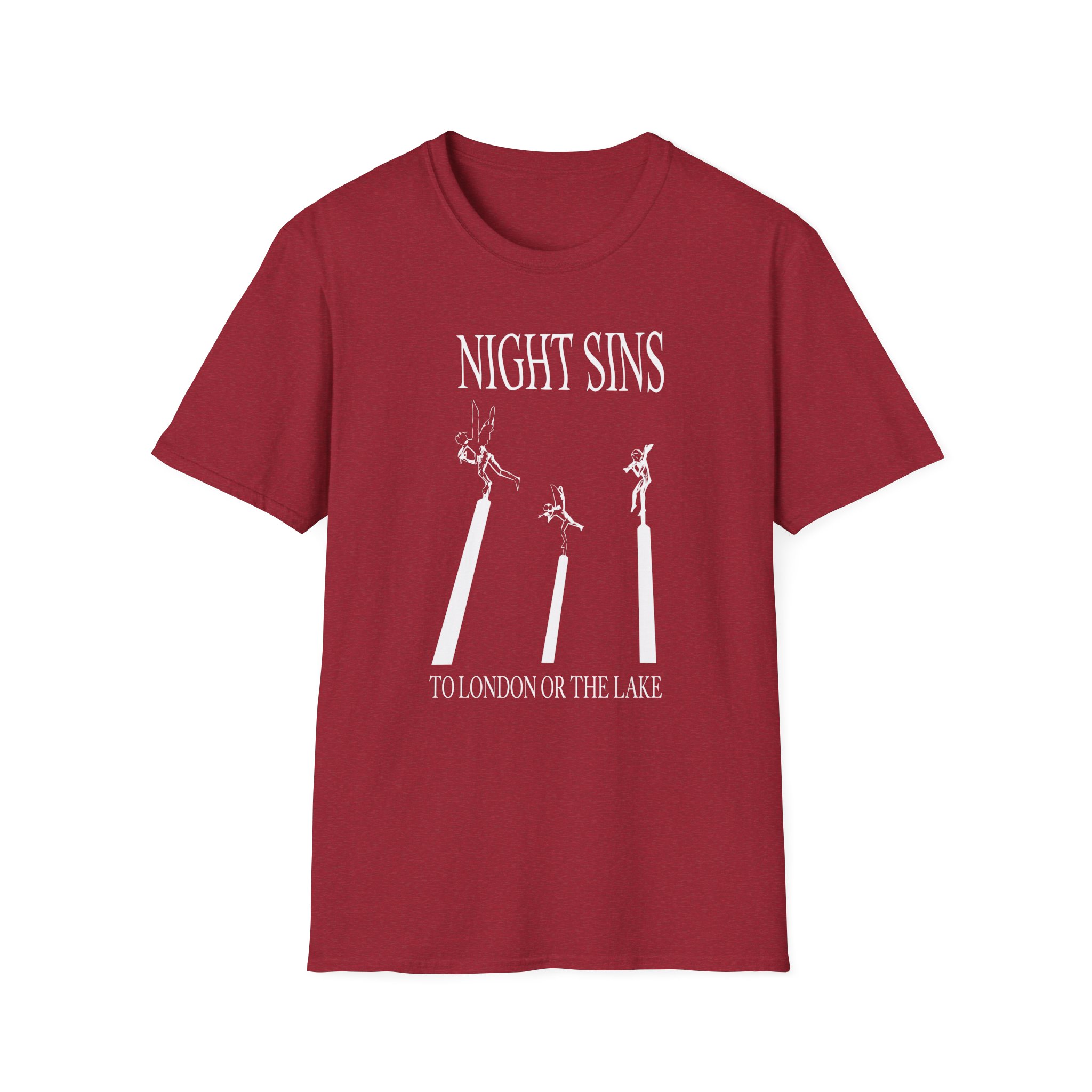 Night Sins To London Or The Lake Unisex Softstyle T-Shirt
