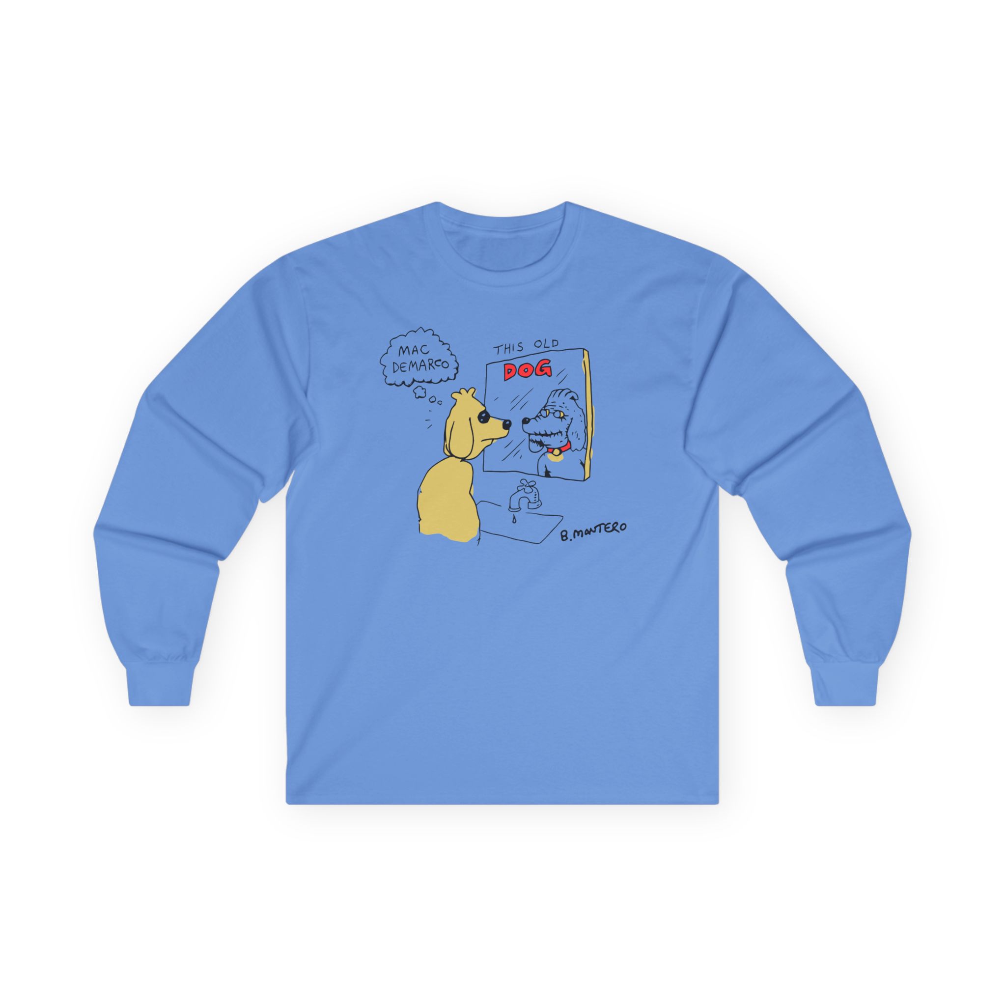 Mac Demarco Dog Mirror Unisex Ultra Cotton Long Sleeve Tee