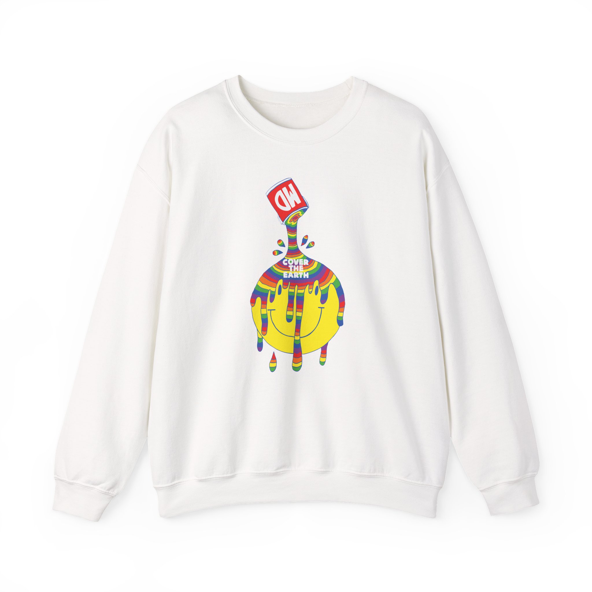 Mac Demarco Cover the Earth Unisex Heavy Blendâ„¢ Crewneck Sweatshirt