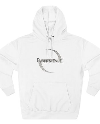 Evanescence Distressed Logo Three-Panel Fleece Hoodie
