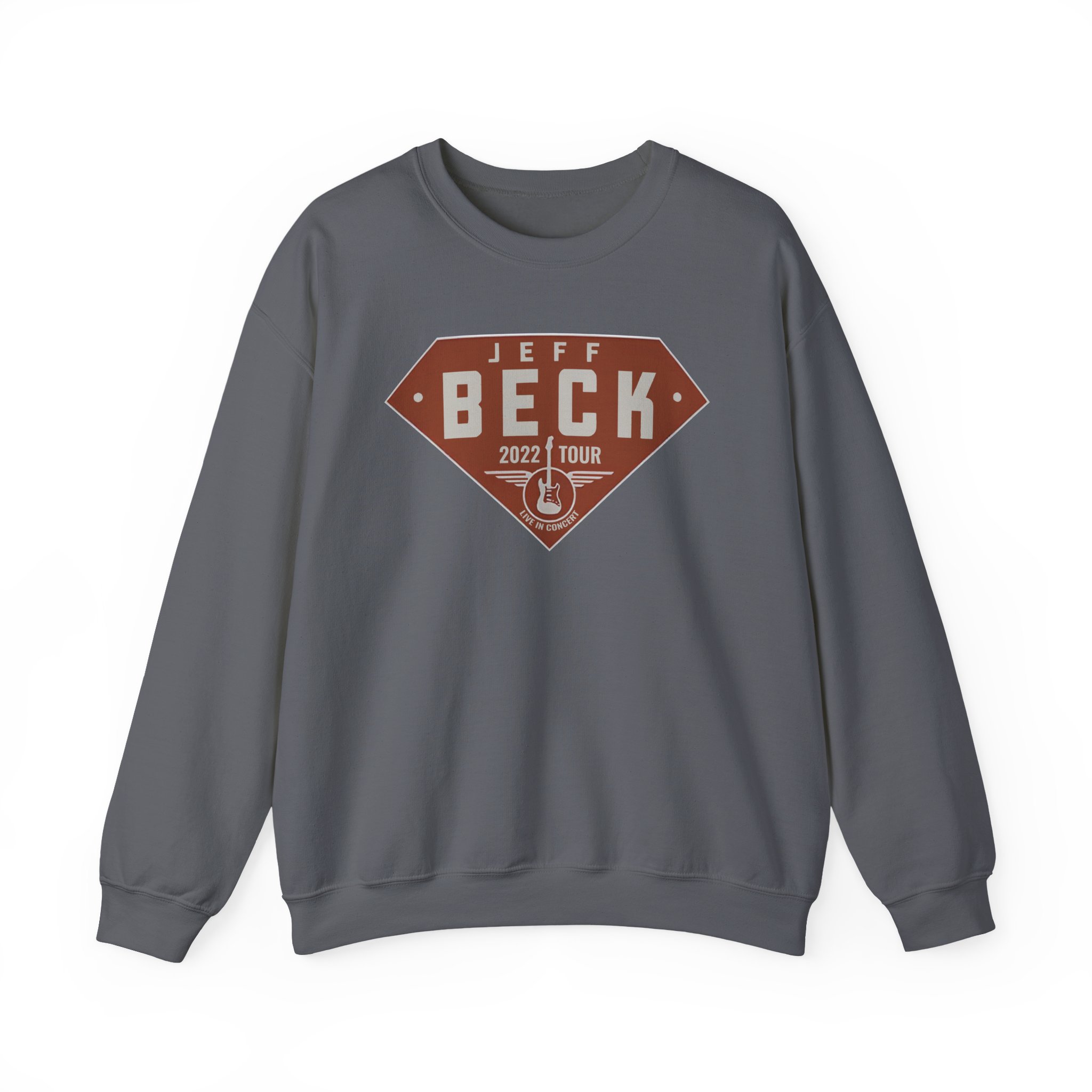 Jeff Beck Live in Concert Unisex Heavy Blendâ„¢ Crewneck Sweatshirt