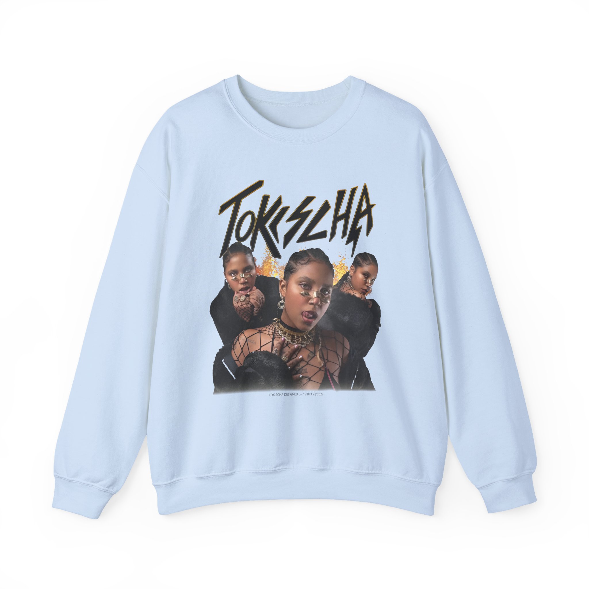 Tokischa Unisex Heavy Blendâ„¢ Crewneck Sweatshirt
