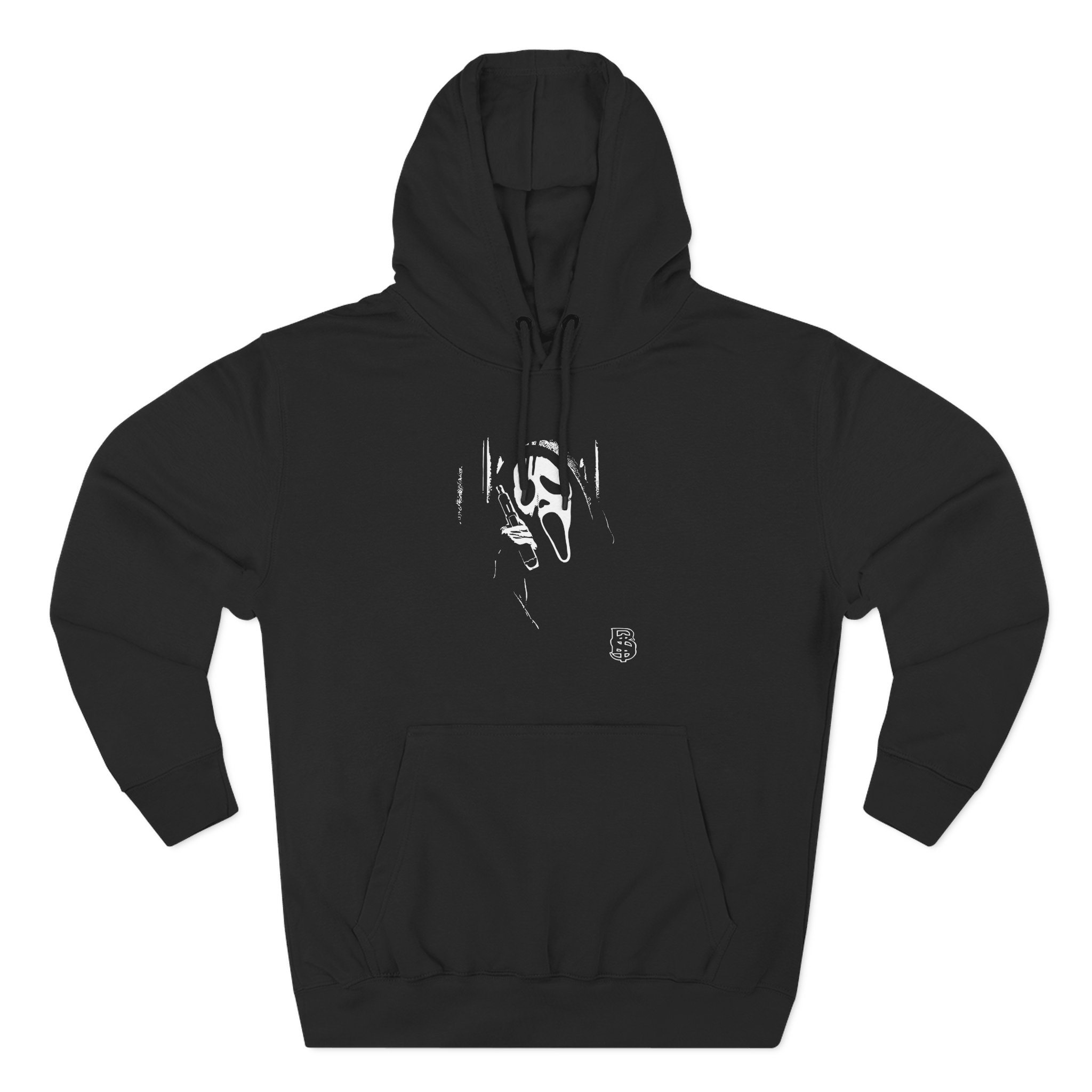 Ghostface Three-Panel Fleece Hoodie