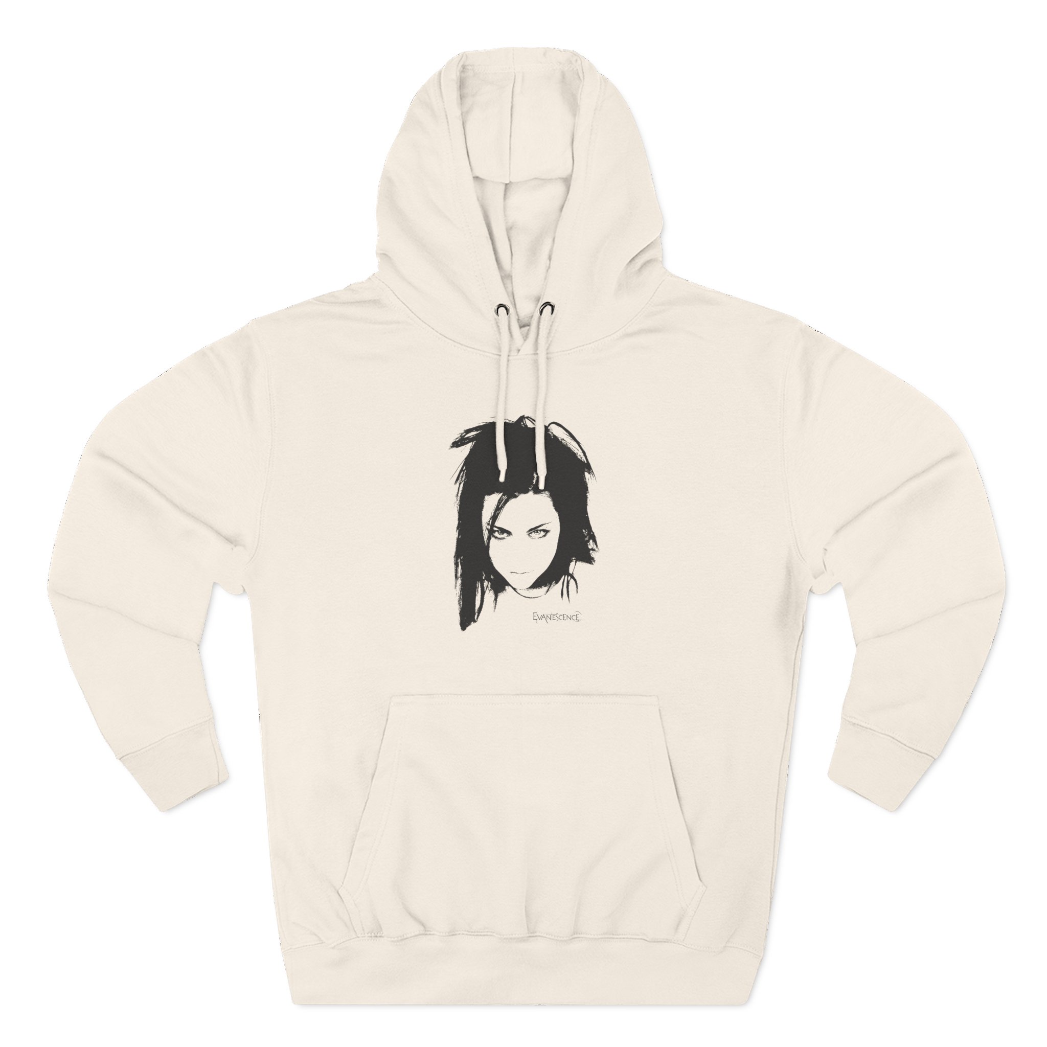 Evanescence Amy Face Three-Panel Fleece Hoodie