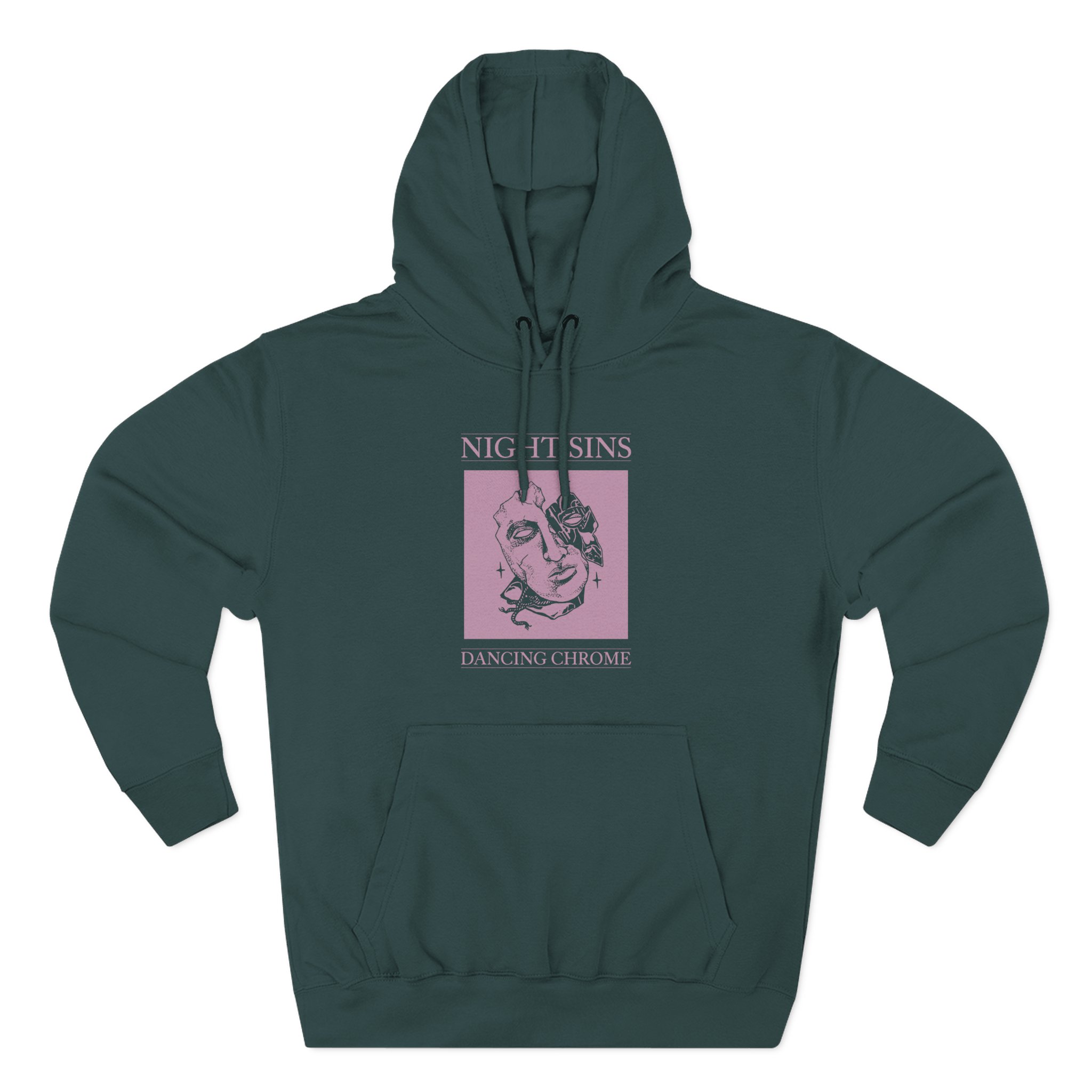 Night Sins Three-Panel Fleece Hoodie