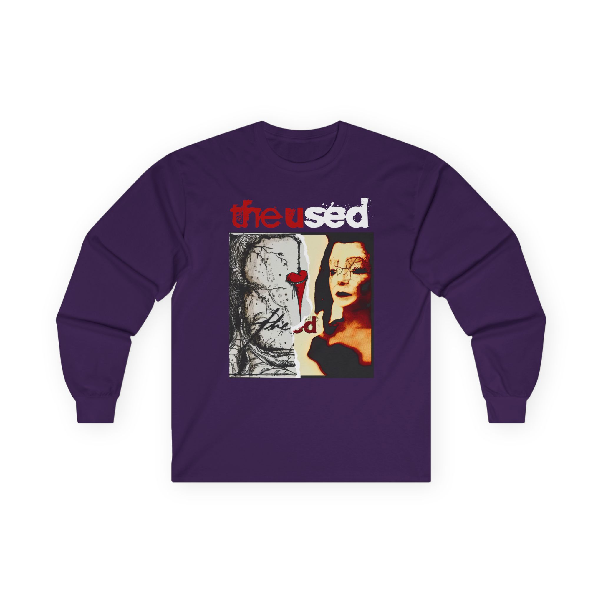 The Used Split Unisex Ultra Cotton Long Sleeve Tee