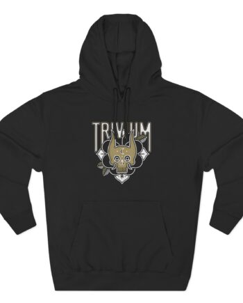 Trivium Rustic Oni Three-Panel Fleece Hoodie