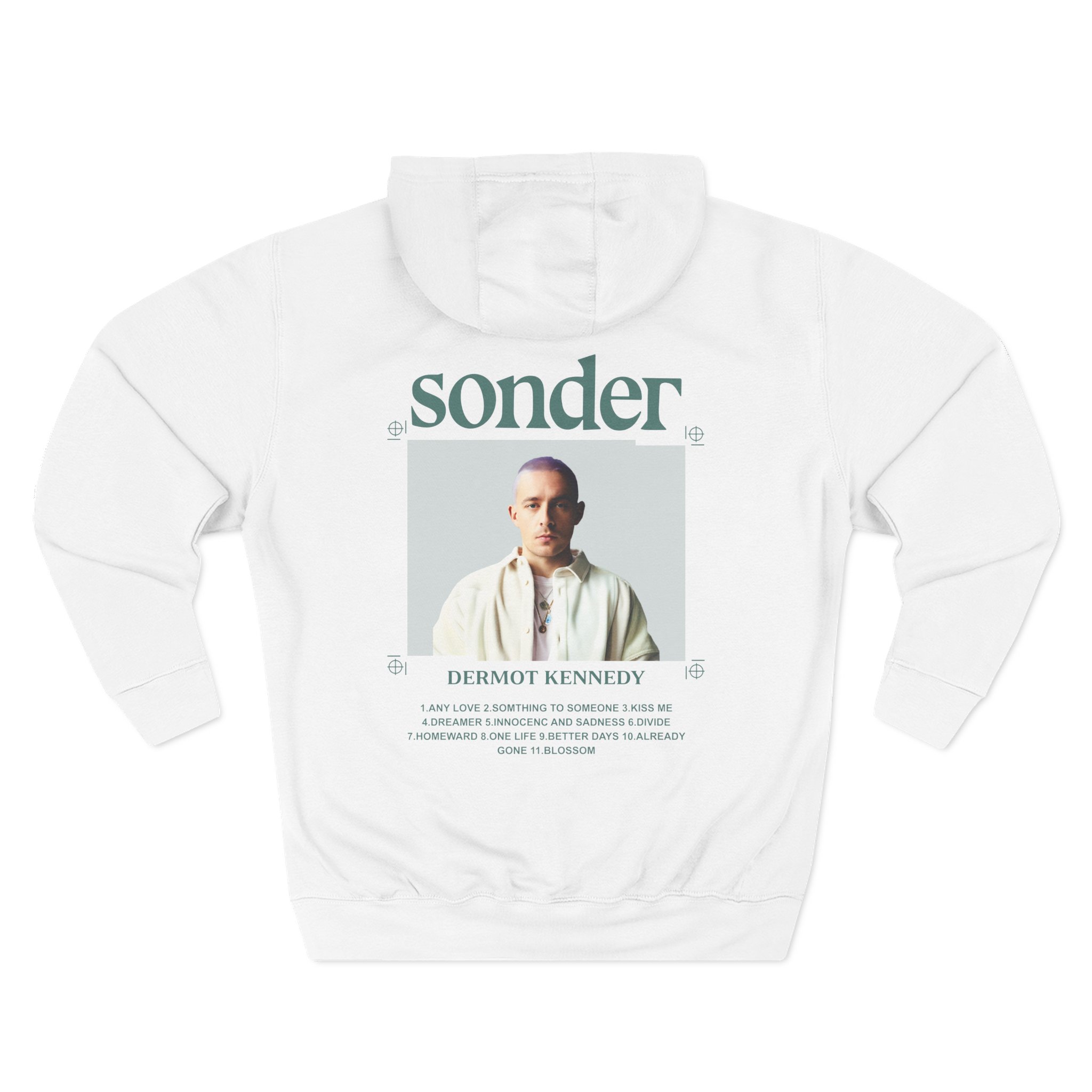 Dermot Kennedy Album Three-Panel Fleece Hoodie