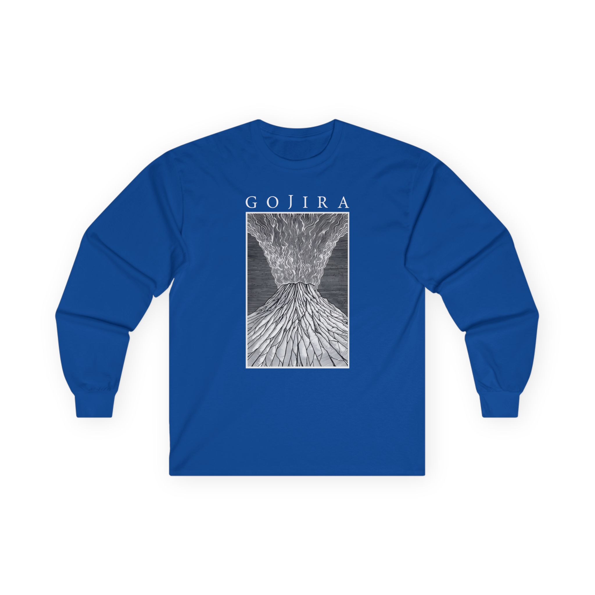 Gojira Magma Sketch Unisex Ultra Cotton Long Sleeve Tee