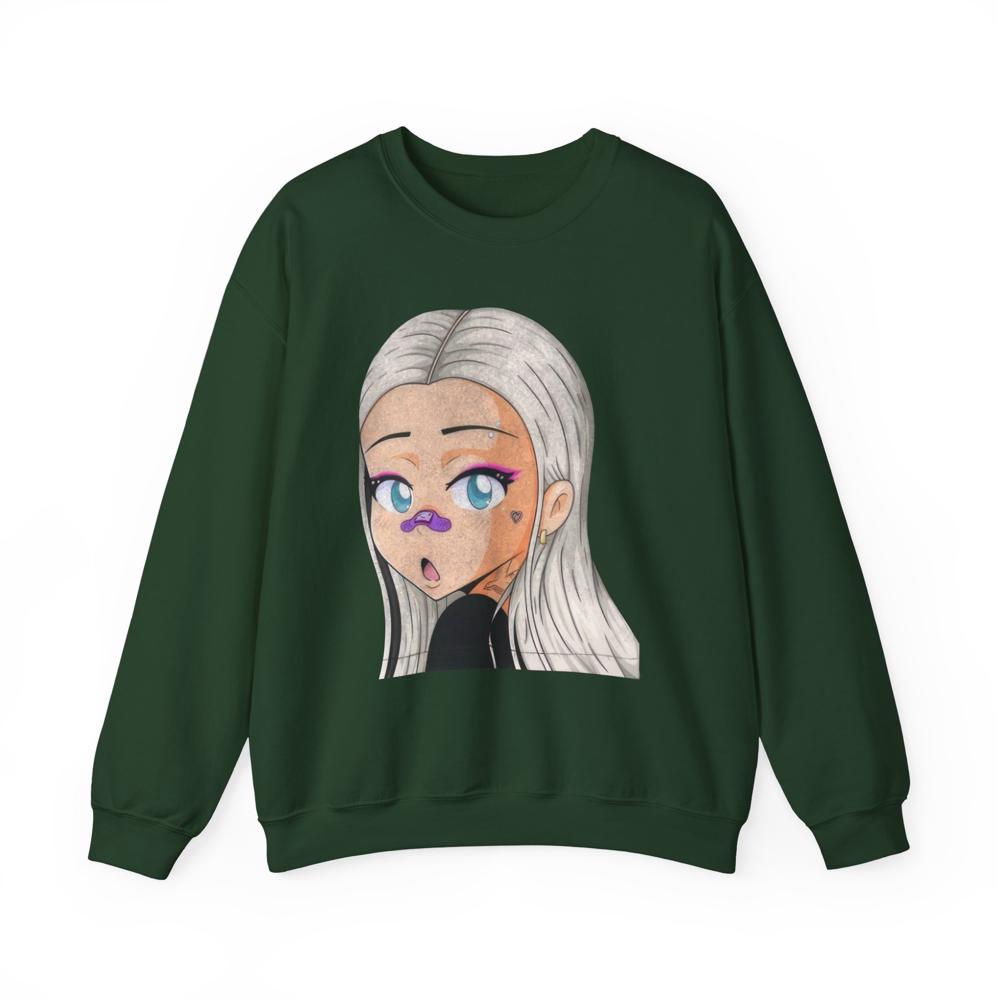 Young Miko Unisex Heavy Blendâ„¢ Crewneck Sweatshirt