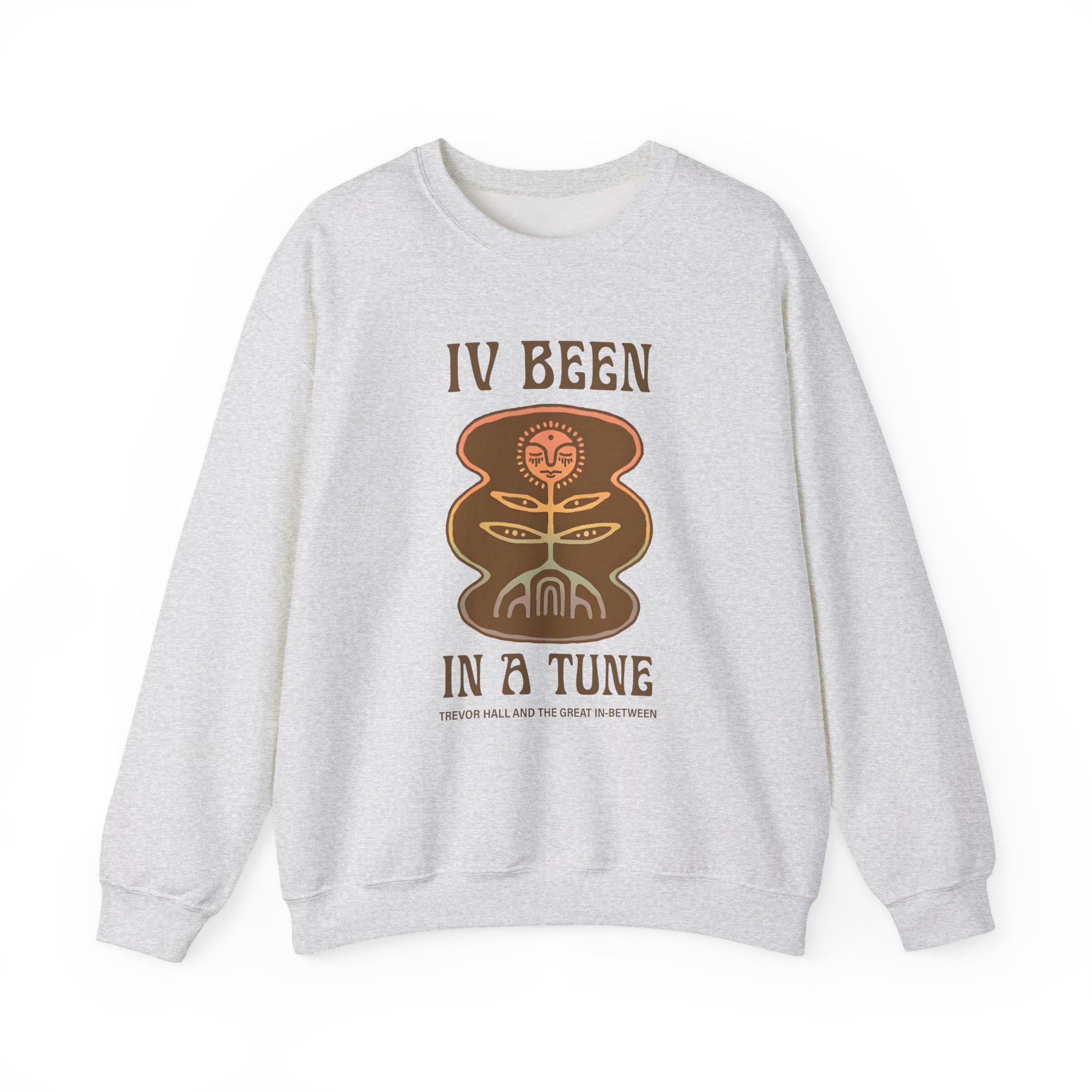 Trevor Hall in a Tune Unisex Heavy Blendâ„¢ Crewneck Sweatshirt