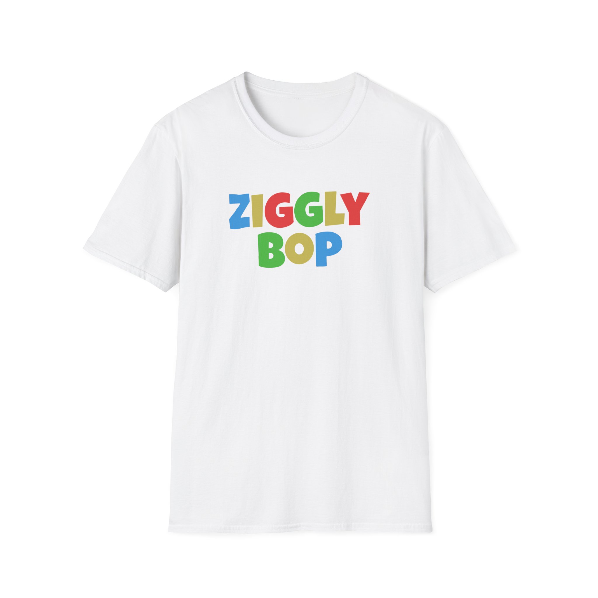 Daydrian Harding Colorful Ziggly Bop Unisex Softstyle T-Shirt