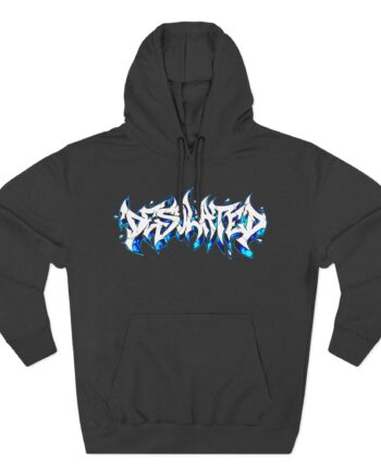 Desolated Devil Three-Panel Fleece Hoodie