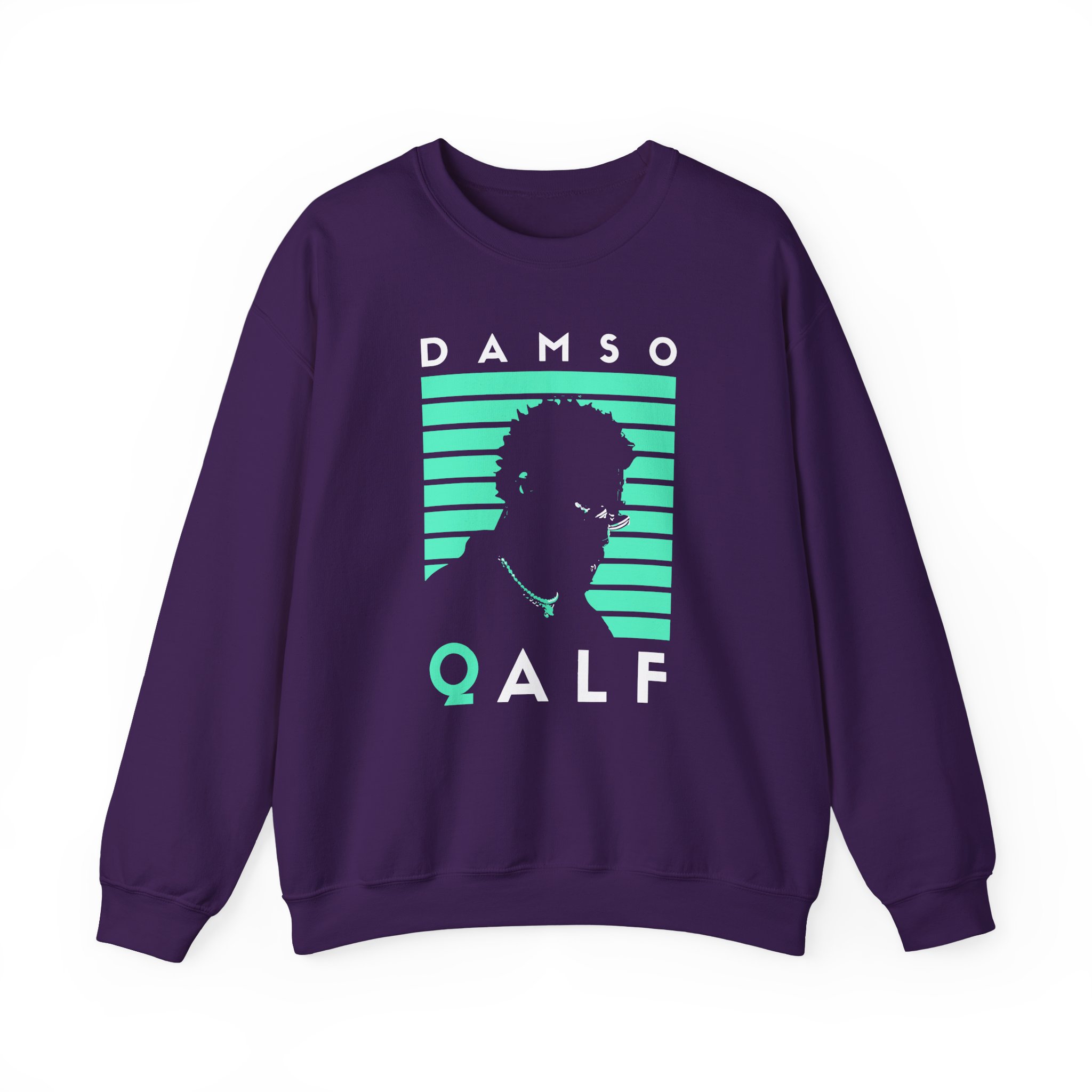 Qalf Tour Damso Unisex Heavy Blendâ„¢ Crewneck Sweatshirt