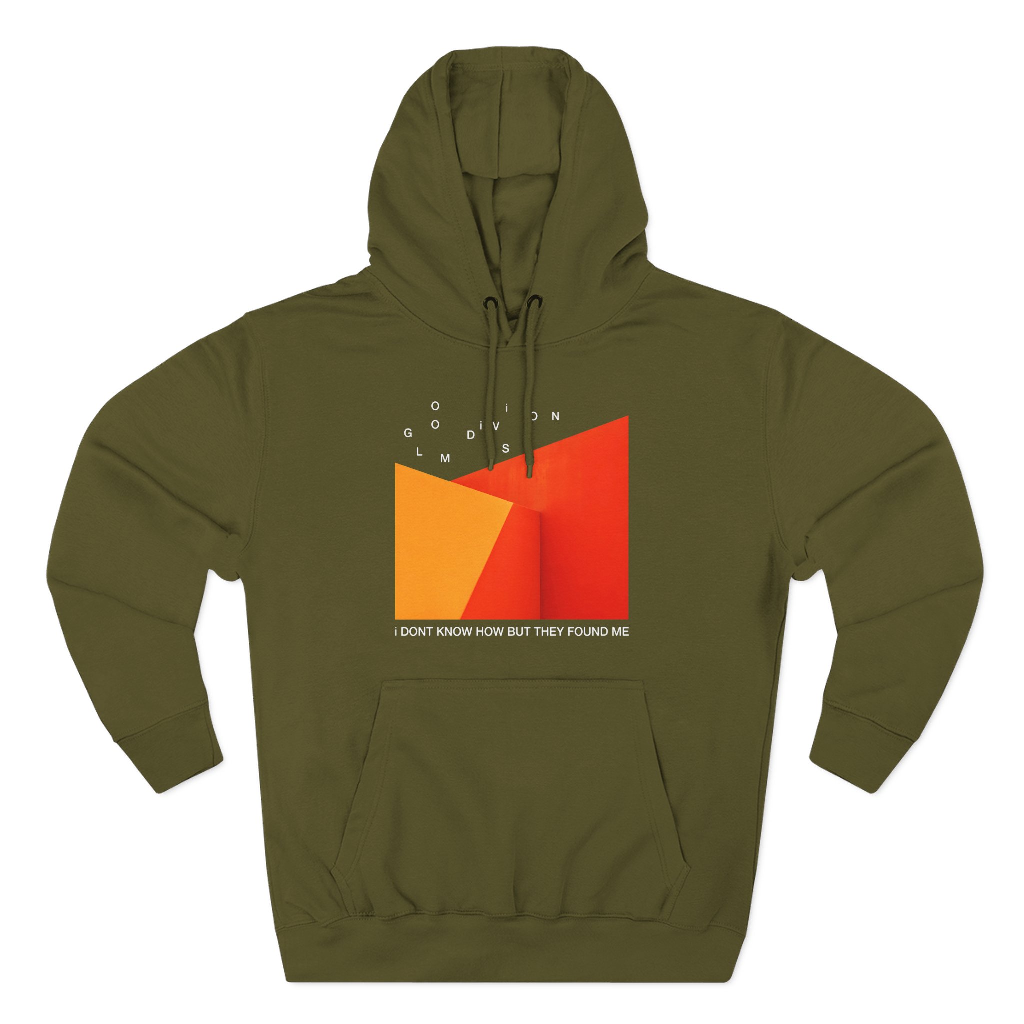 iDKHOW Gloom Division Scattered Title Three-Panel Fleece Hoodie