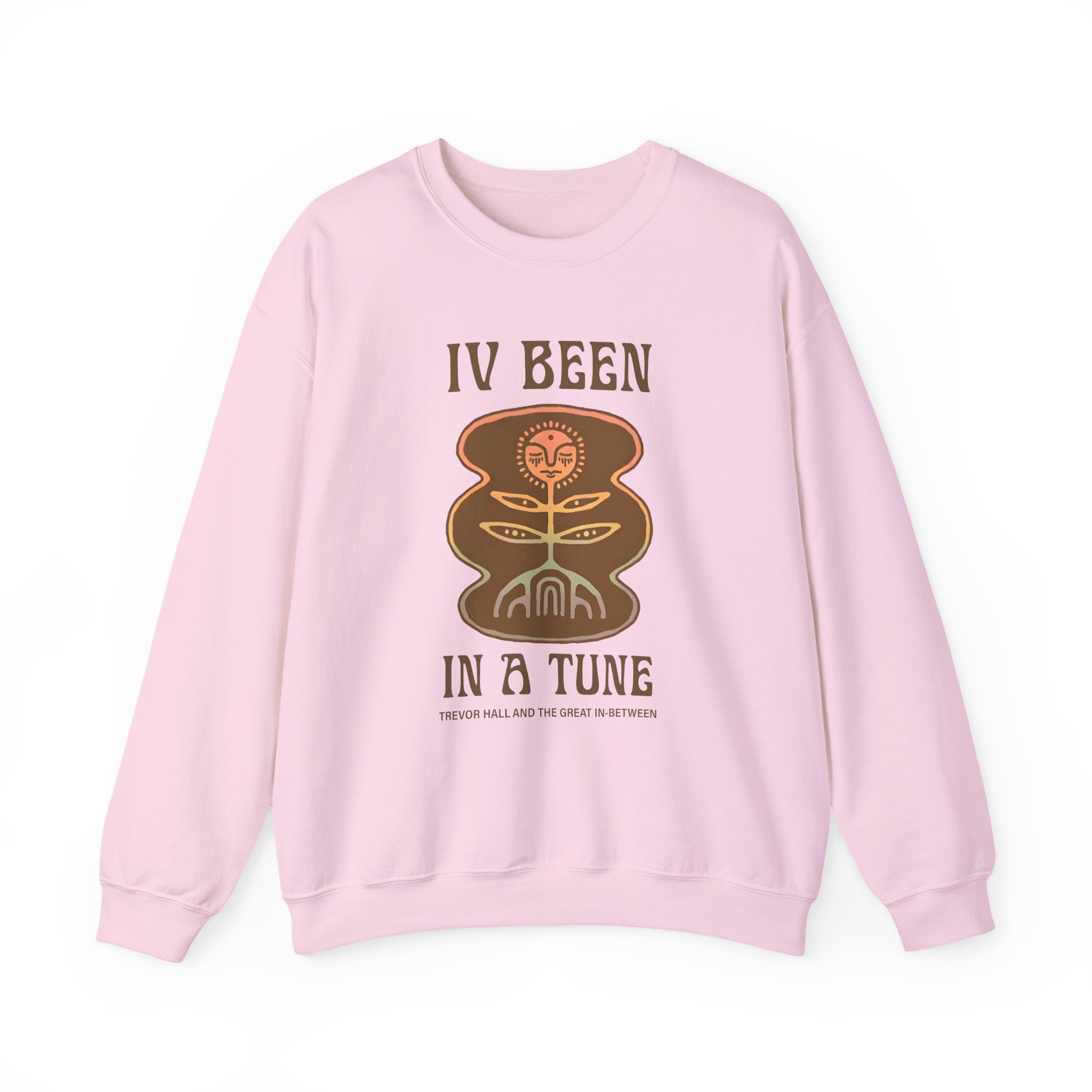 Trevor Hall in a Tune Unisex Heavy Blendâ„¢ Crewneck Sweatshirt