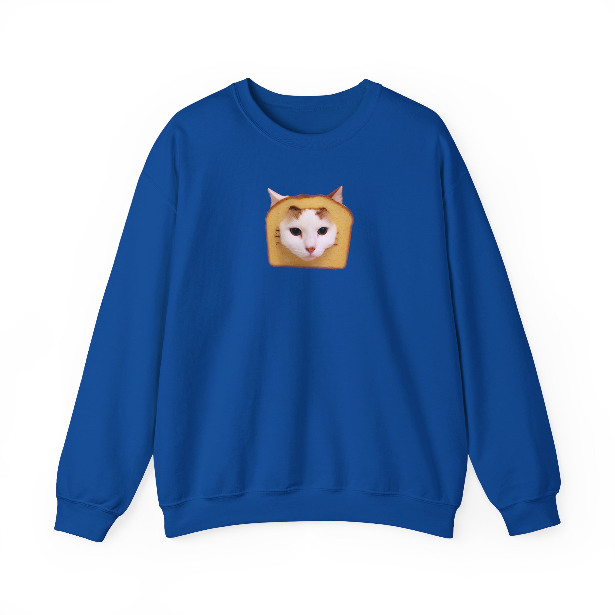 William Osman Bread Cat Unisex Heavy Blendâ„¢ Crewneck Sweatshirt