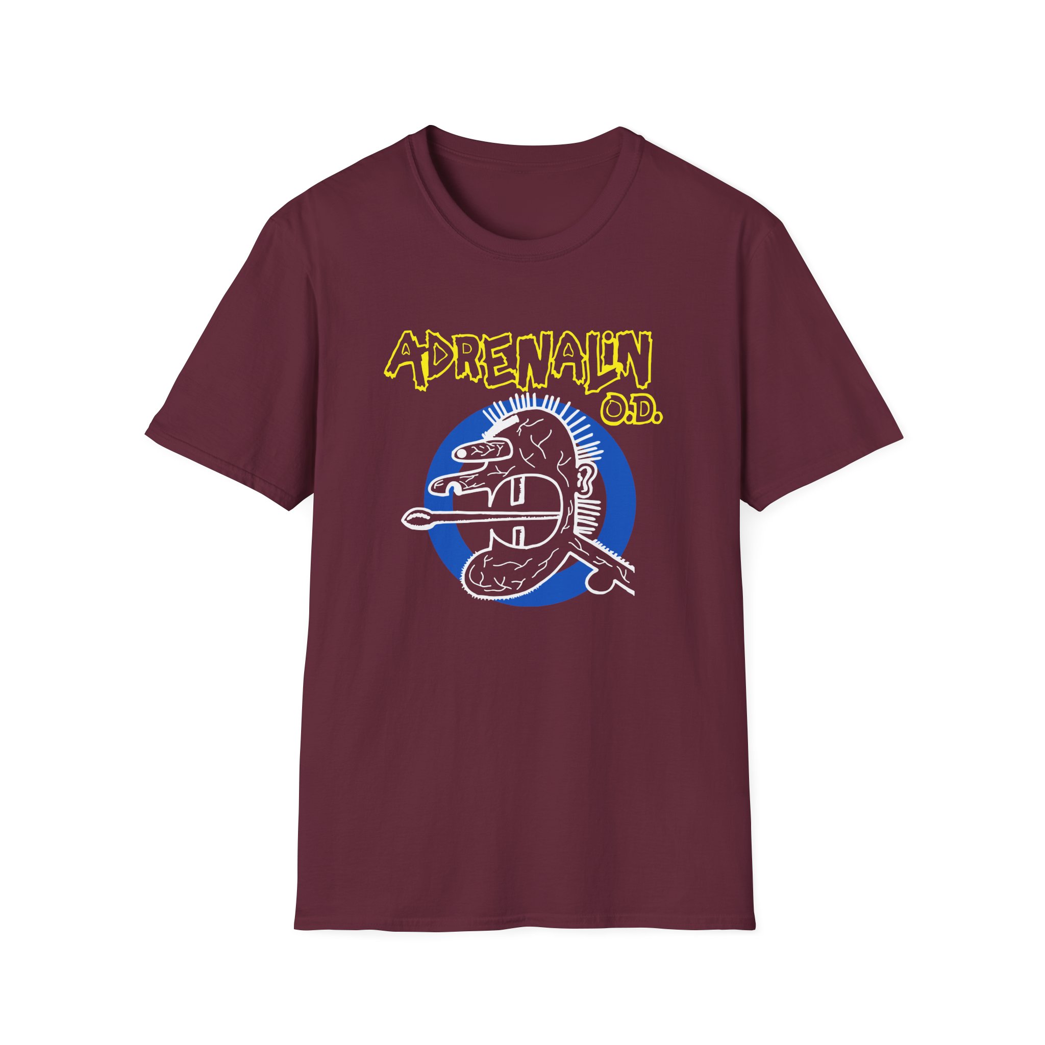 Adrenalin Od Vein Head Unisex Softstyle T-Shirt