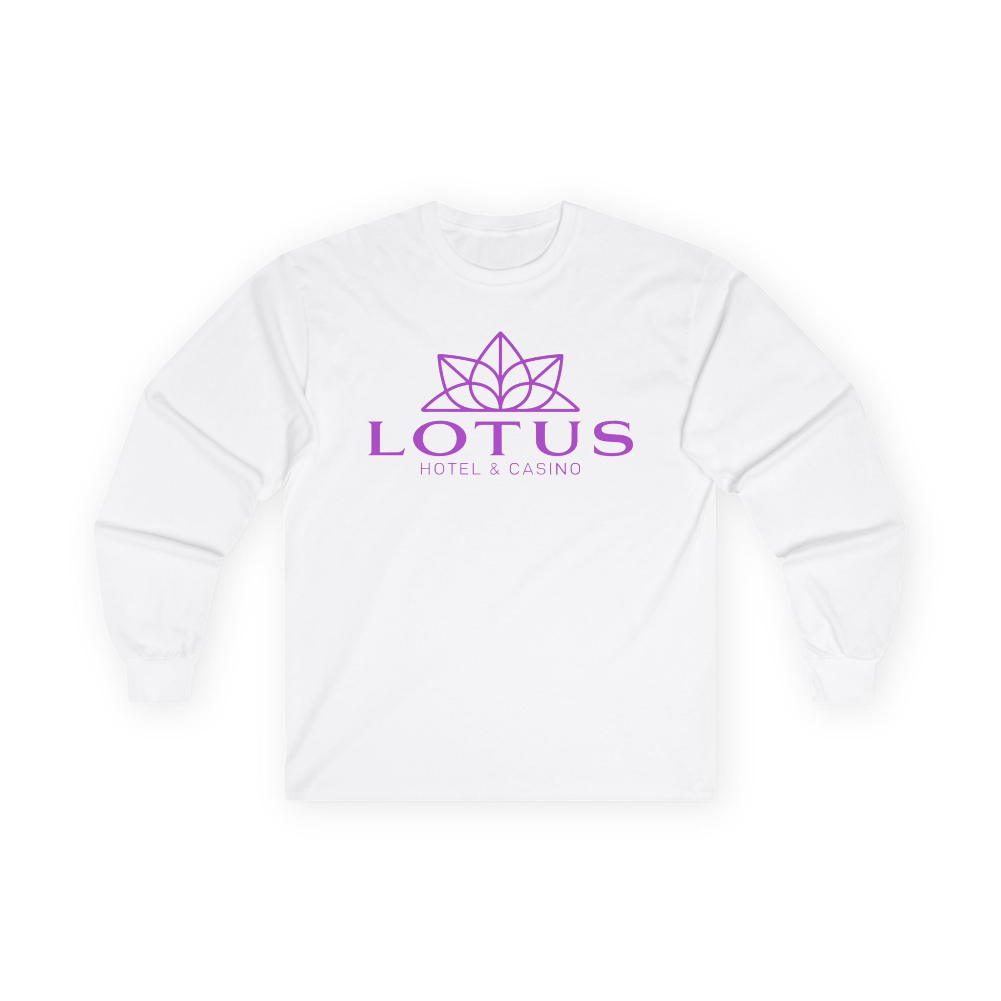 Percy Jackson and the Olympians Lotus Hotel & Casino Unisex Ultra Cotton Long Sleeve Tee