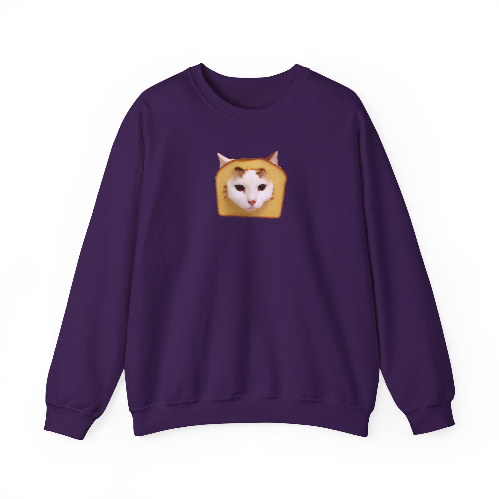 William Osman Bread Cat Unisex Heavy Blendâ„¢ Crewneck Sweatshirt