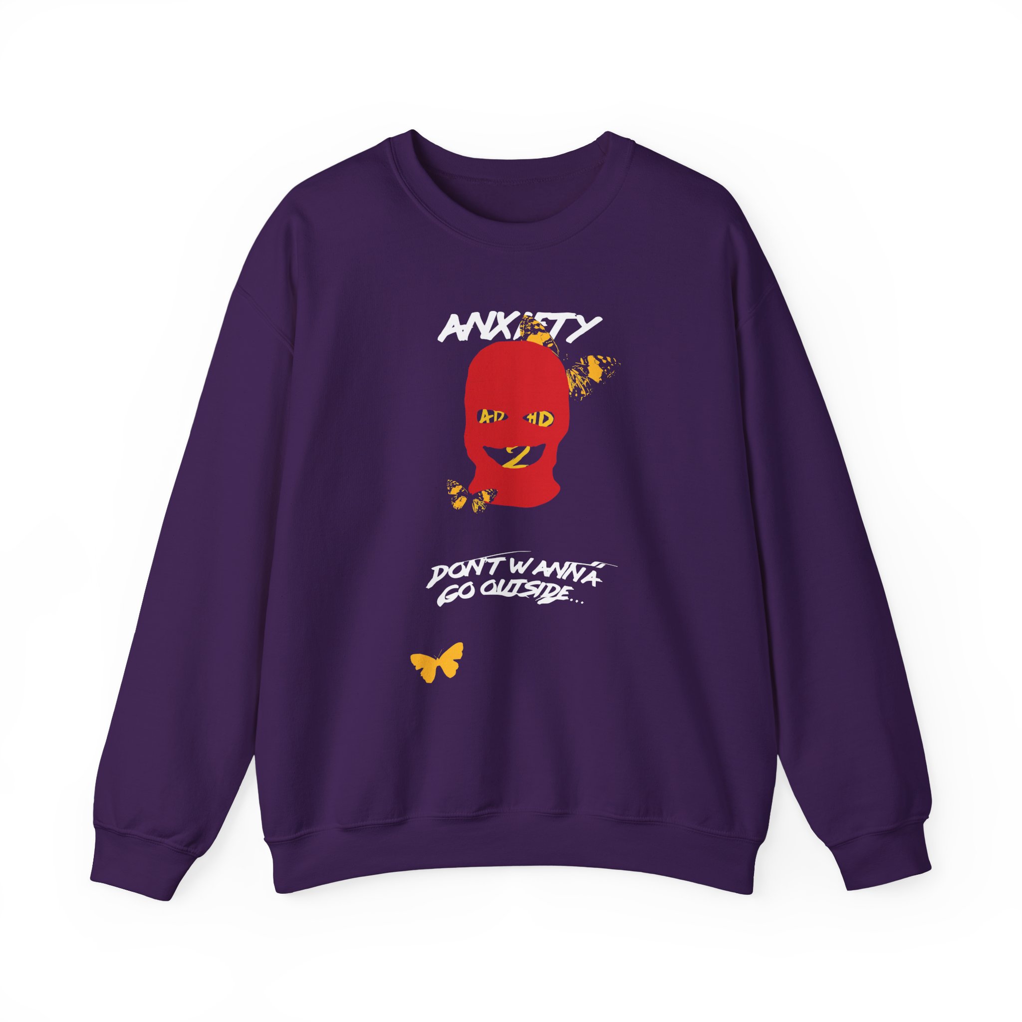 Joyner Lucas Anxiety Unisex Heavy Blendâ„¢ Crewneck Sweatshirt