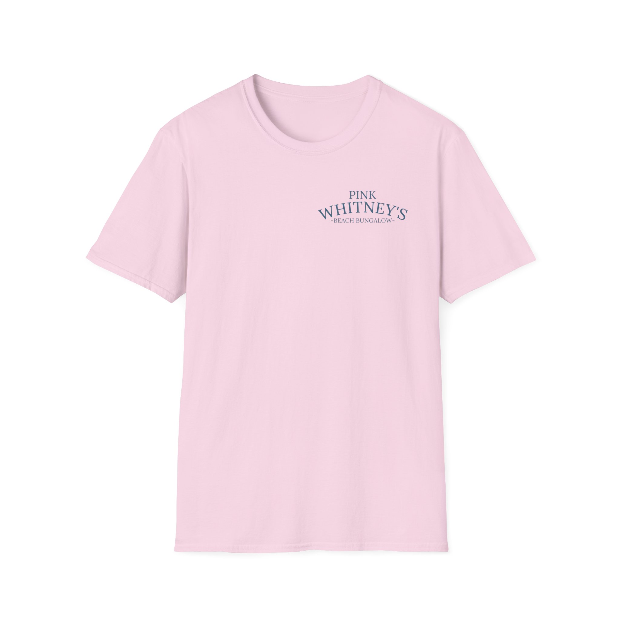 Spittin Chiclets Whitney's Beach Bungalow Unisex Softstyle T-Shirt