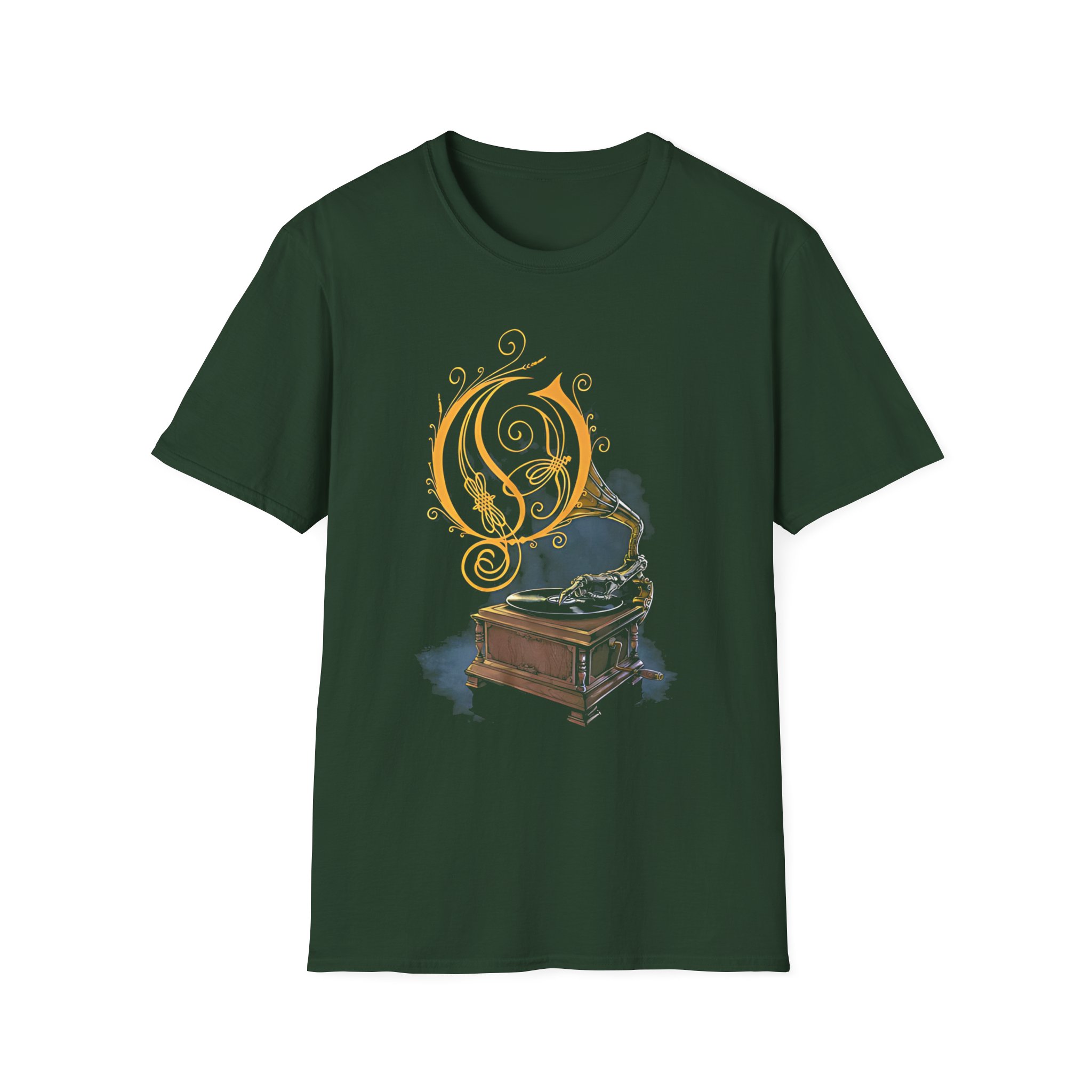 Opeth Gramophone Unisex Softstyle T-Shirt