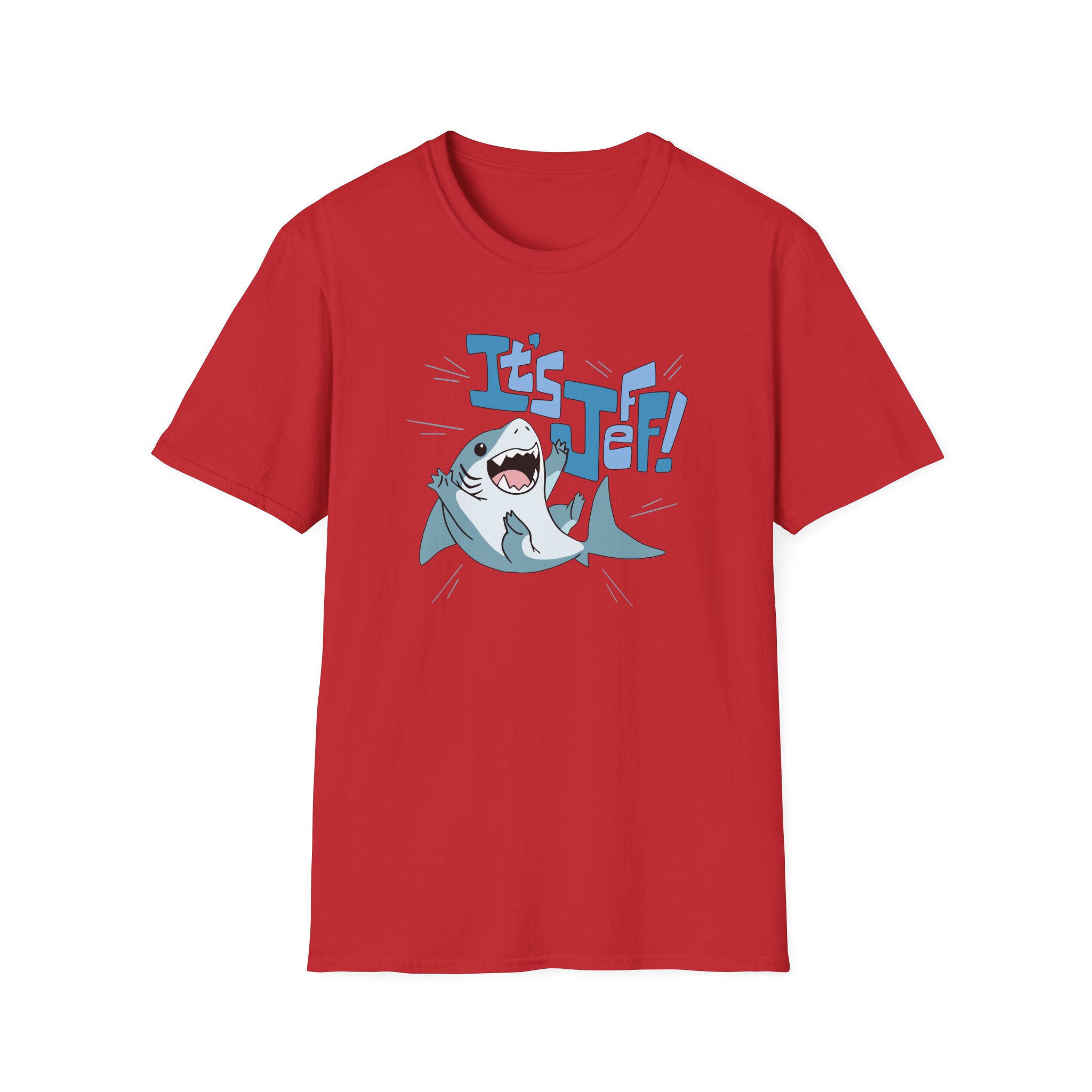 Jeff the Land Shark Unisex Softstyle T-Shirt