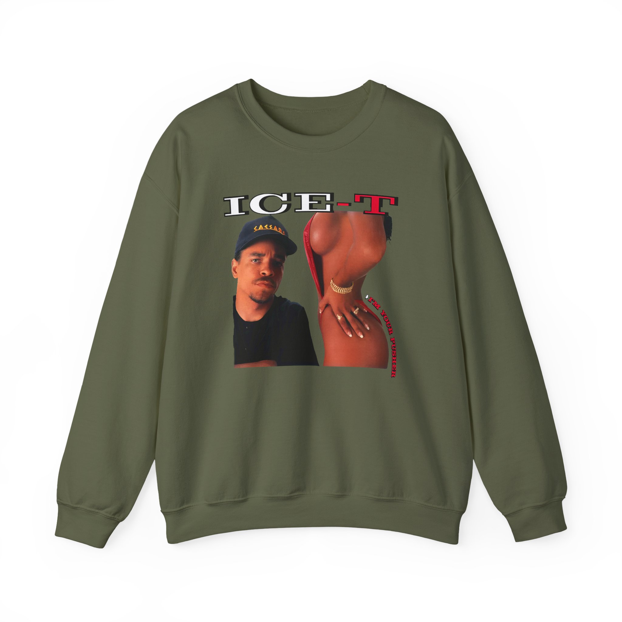 Ice-t I'm Your Pusher Unisex Heavy Blendâ„¢ Crewneck Sweatshirt