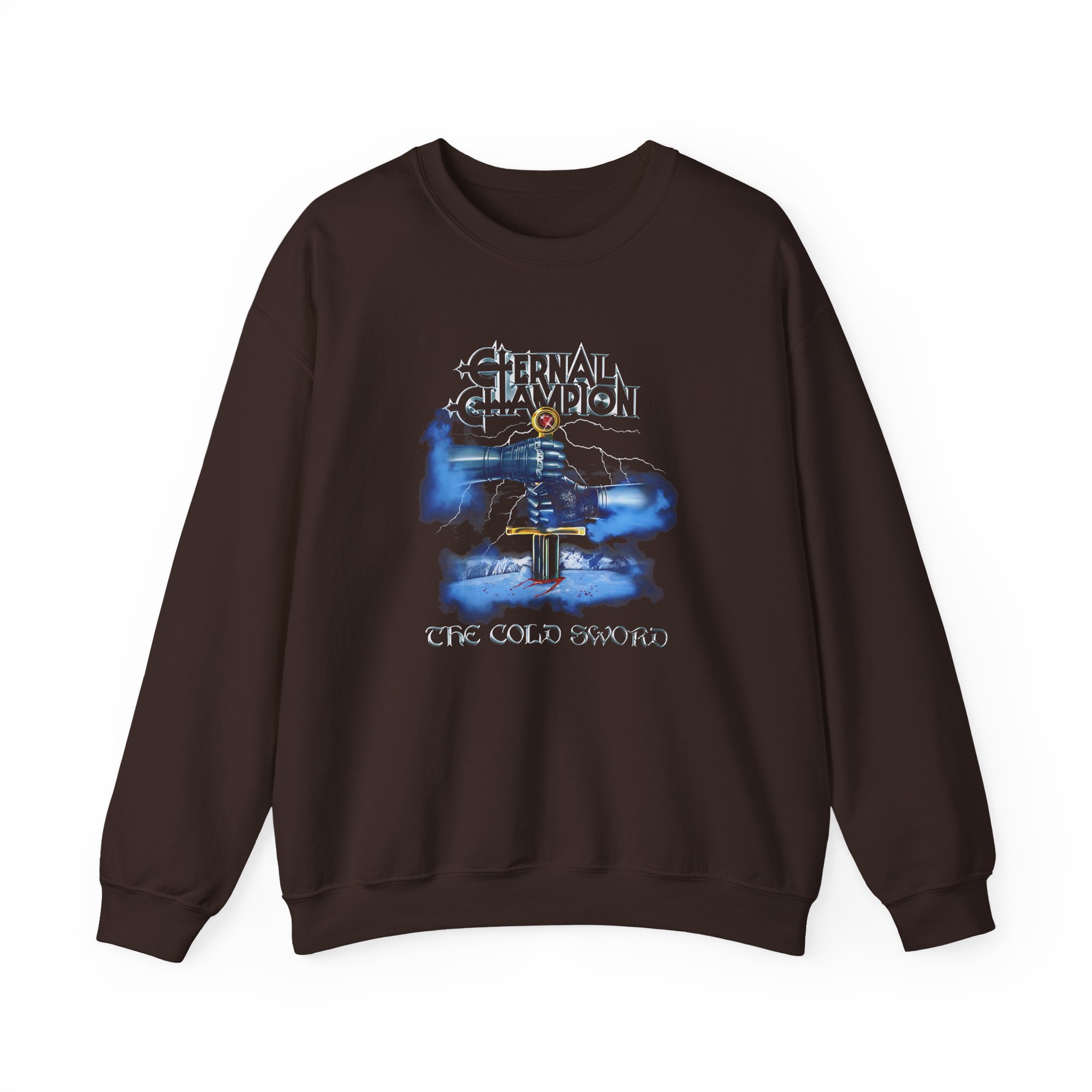 Eternal Champion the Cold Sword Unisex Heavy Blendâ„¢ Crewneck Sweatshirt