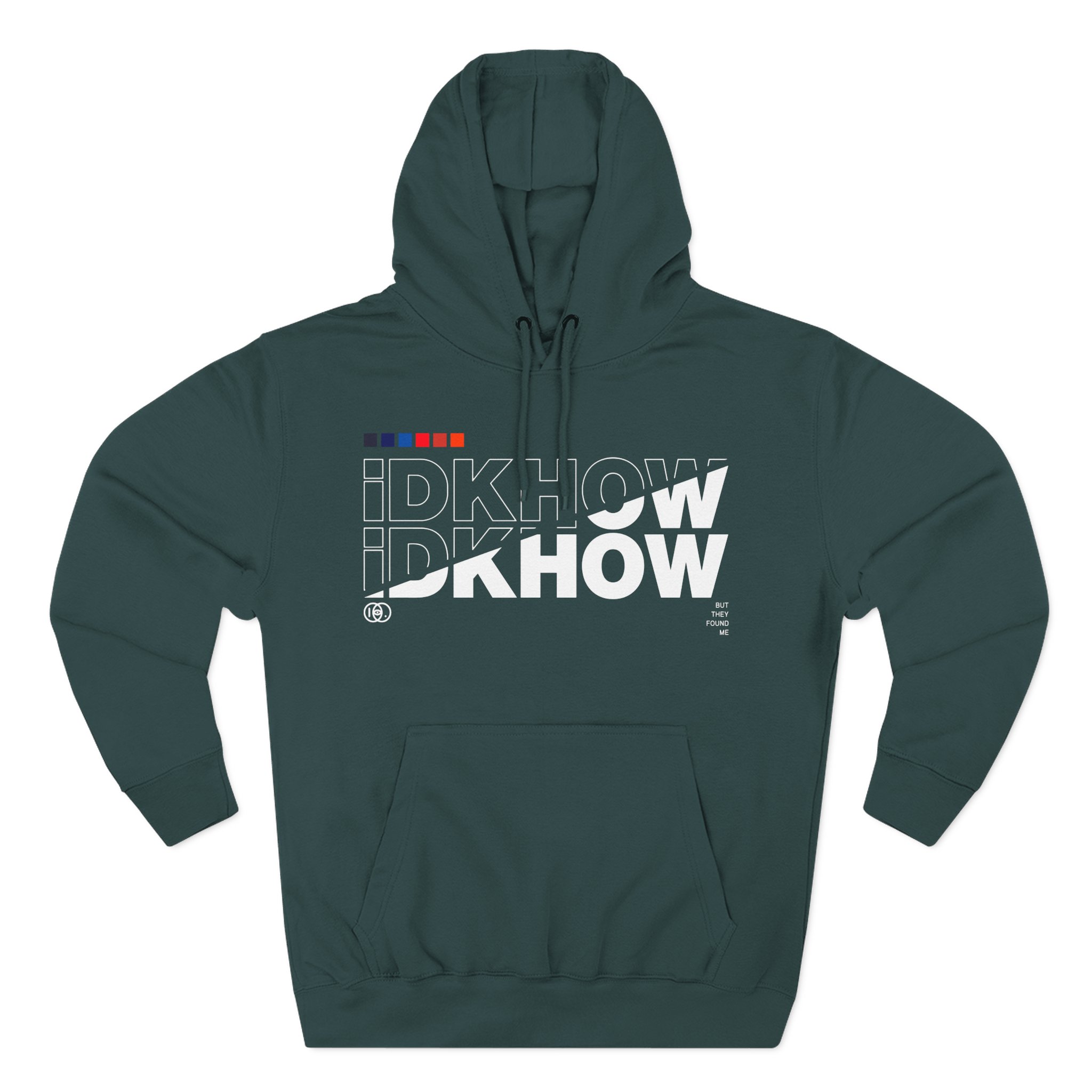 iDKHOW SPLIT Three-Panel Fleece Hoodie