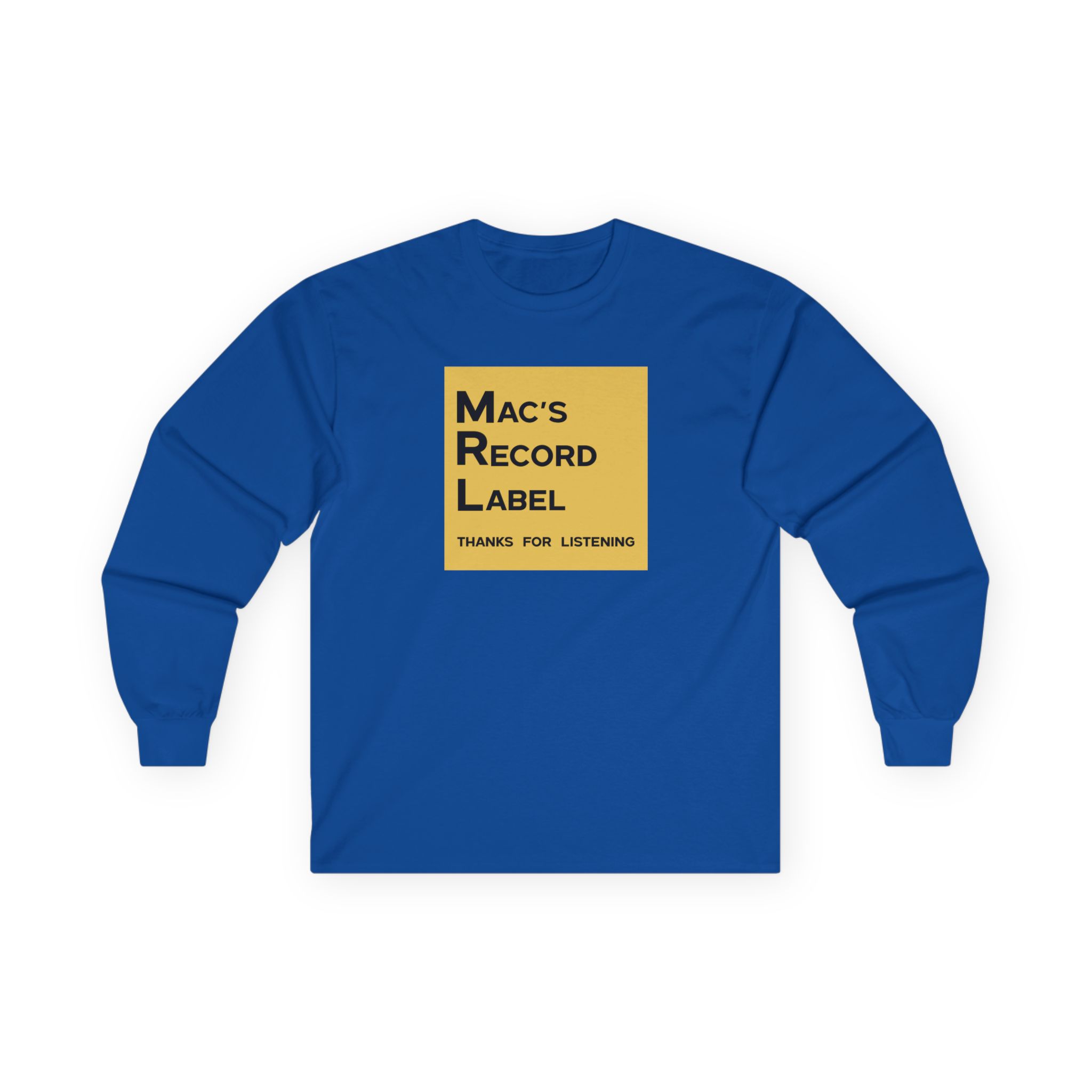 Mac Demarco Label Logo Unisex Ultra Cotton Long Sleeve Tee