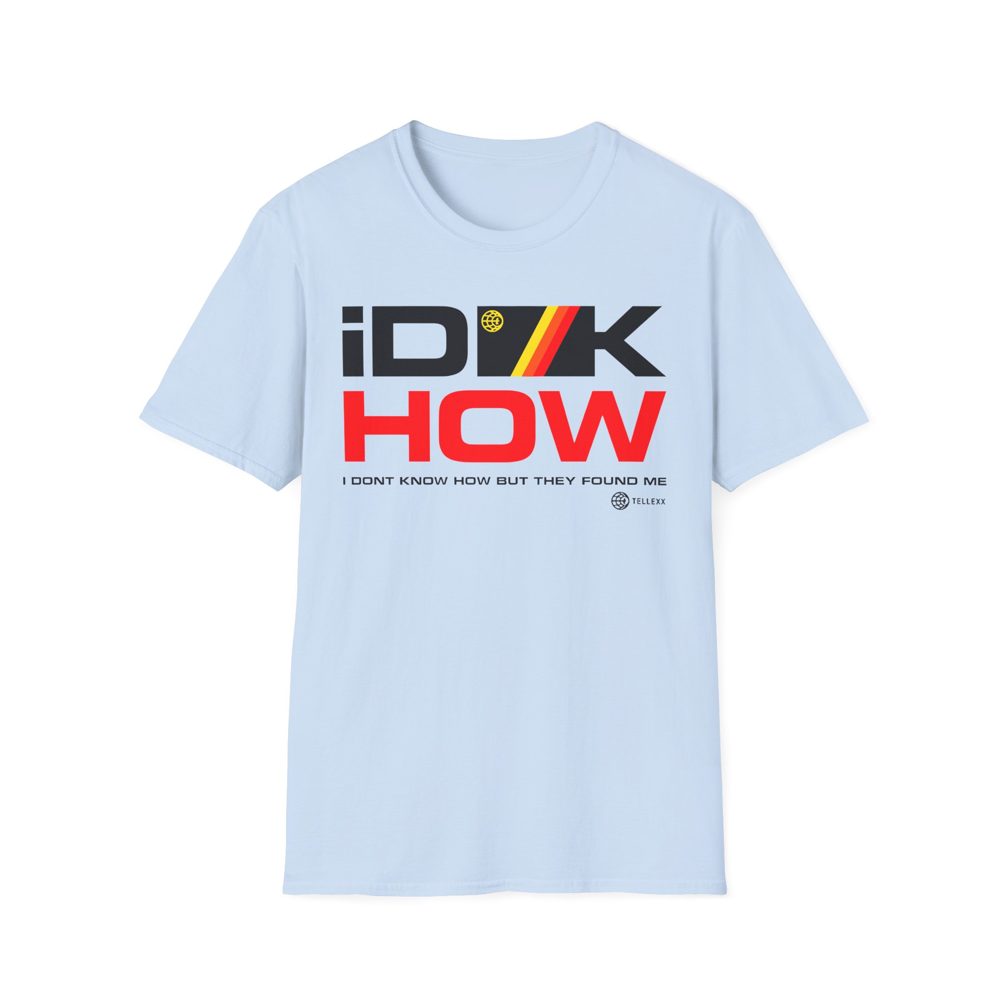 iDKHOW Striped Box Gold Unisex Softstyle T-Shirt