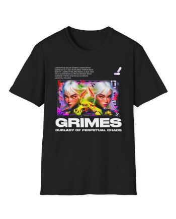 Grimes Our Lady of Perpetual Chaos Unisex Softstyle T-shirt